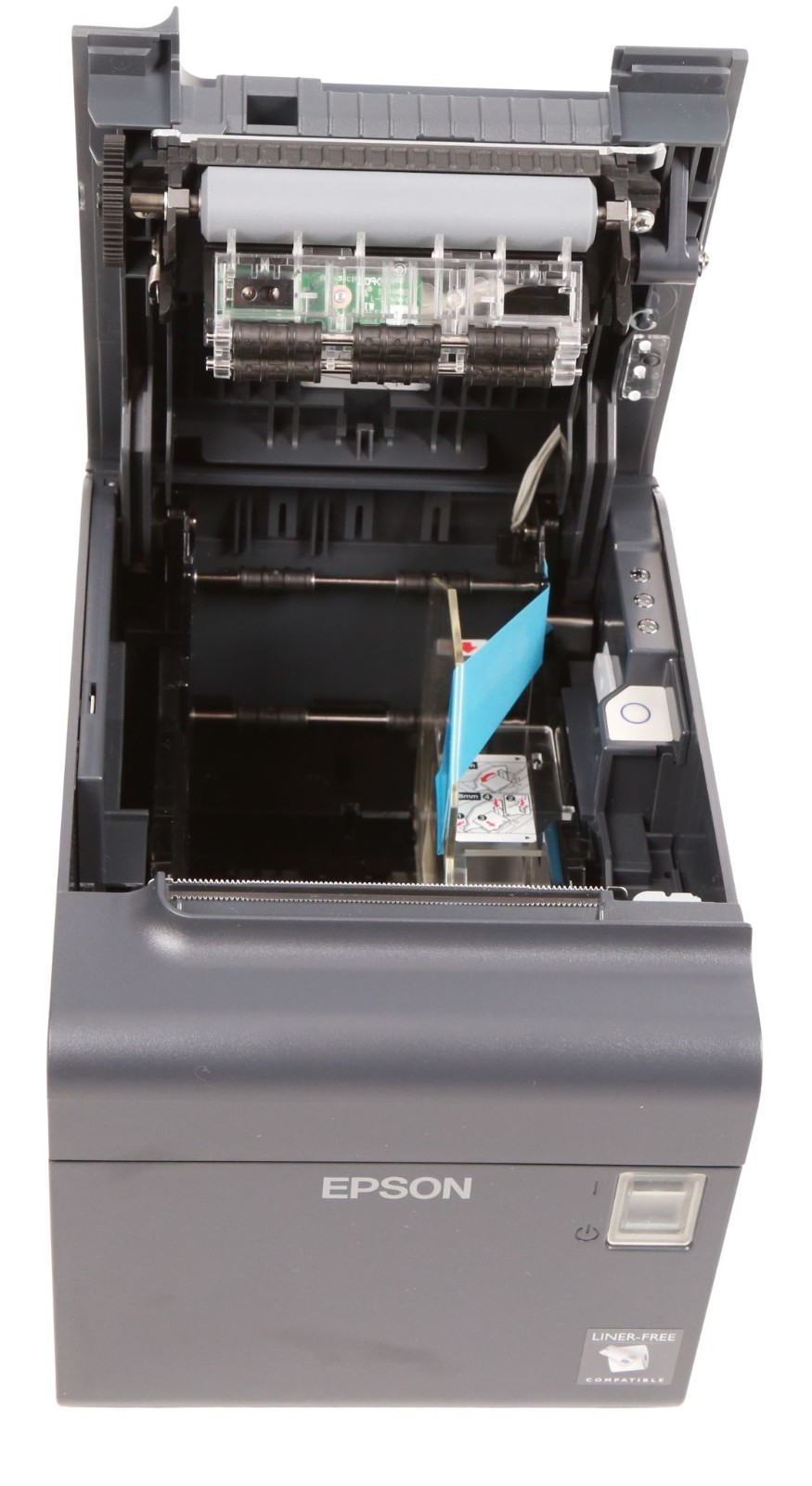 Epson TM-L90II Plus Label and Barcode Printer; USB / Serial Interface, Dark Grey
