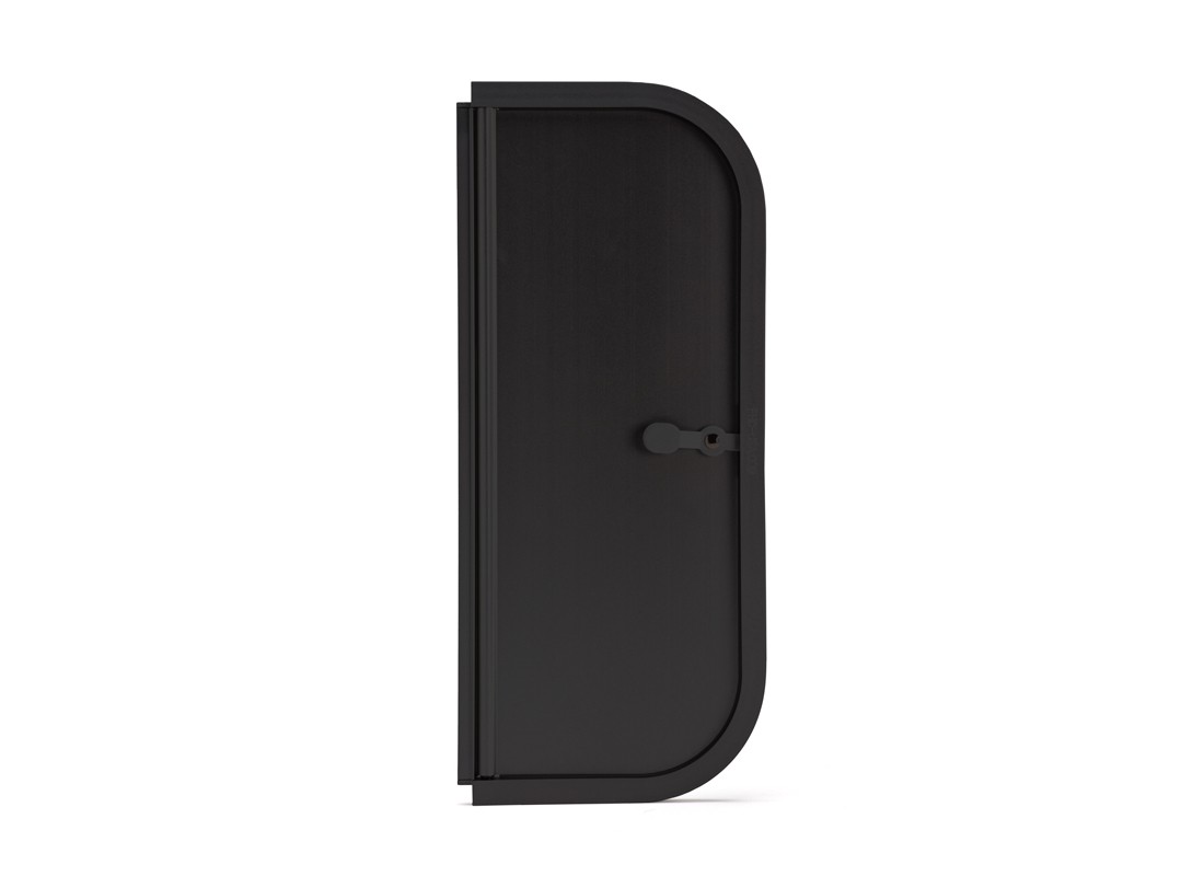 Aluminum Package Drop Slot 4-1/4" x 11-1/2" Opening - Dark Black/Bronze Anodized