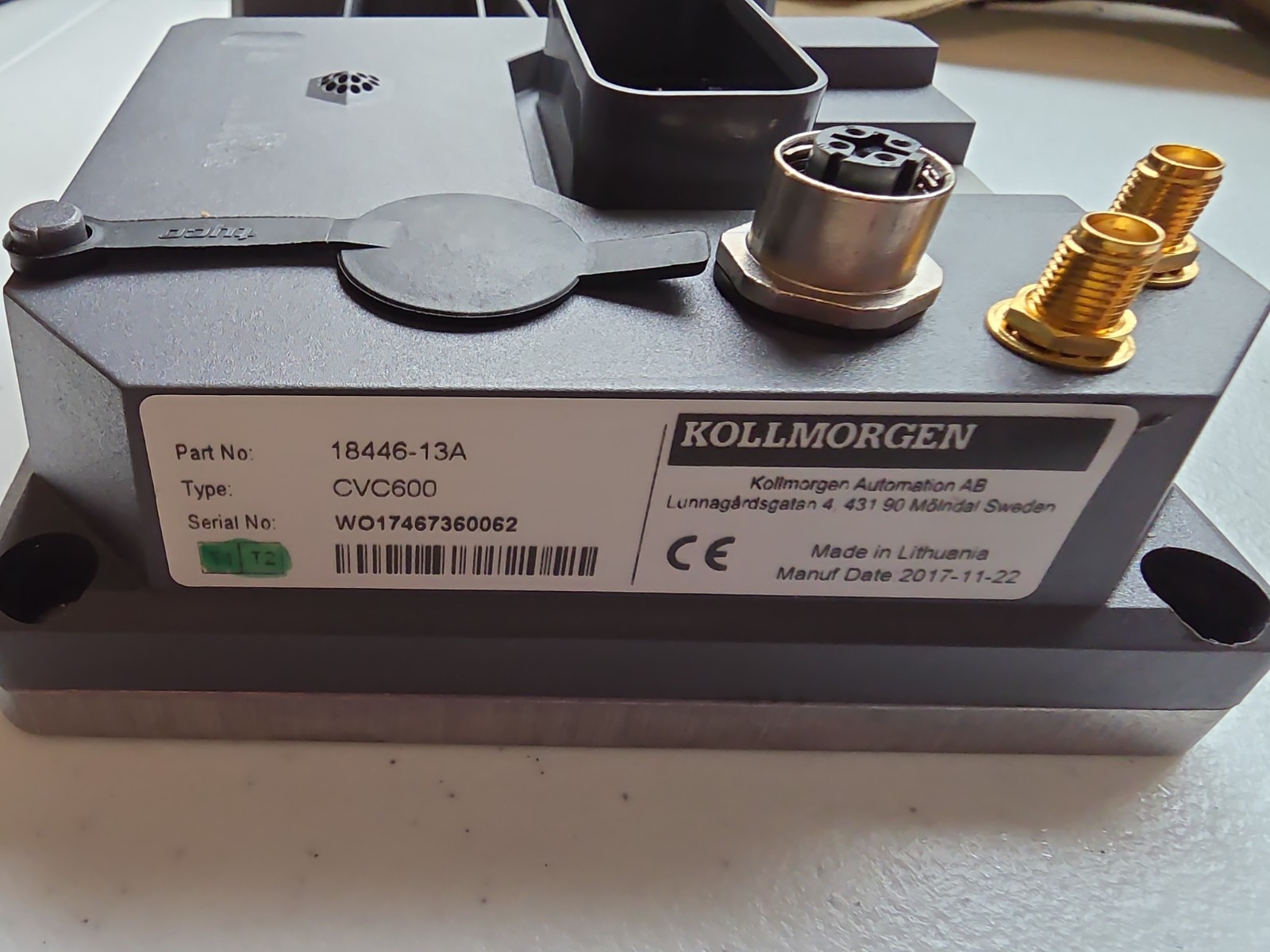 Kollmorgen 18446-20a CVC600 Compact Vehicle Controller