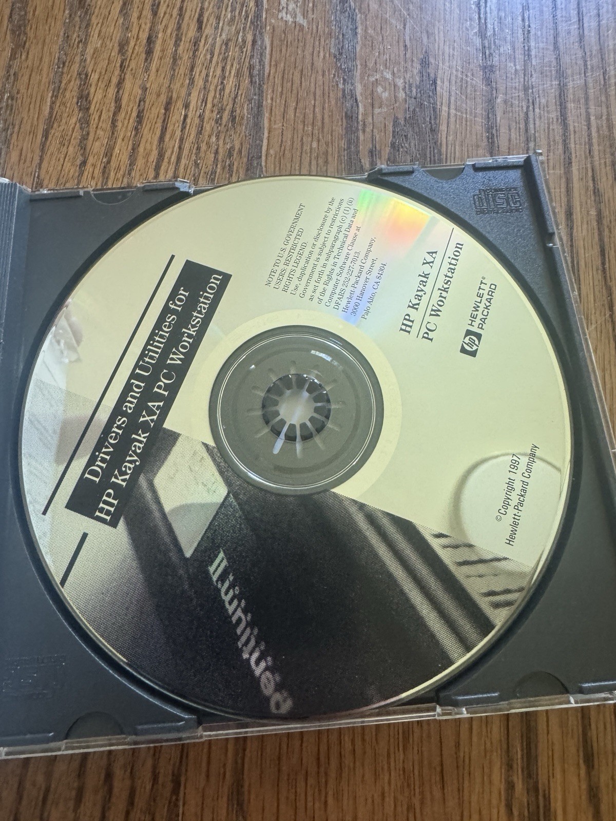 HP Kayak XA Utilities & Driver PC Workstation CD ROM Windows 1997 Software
