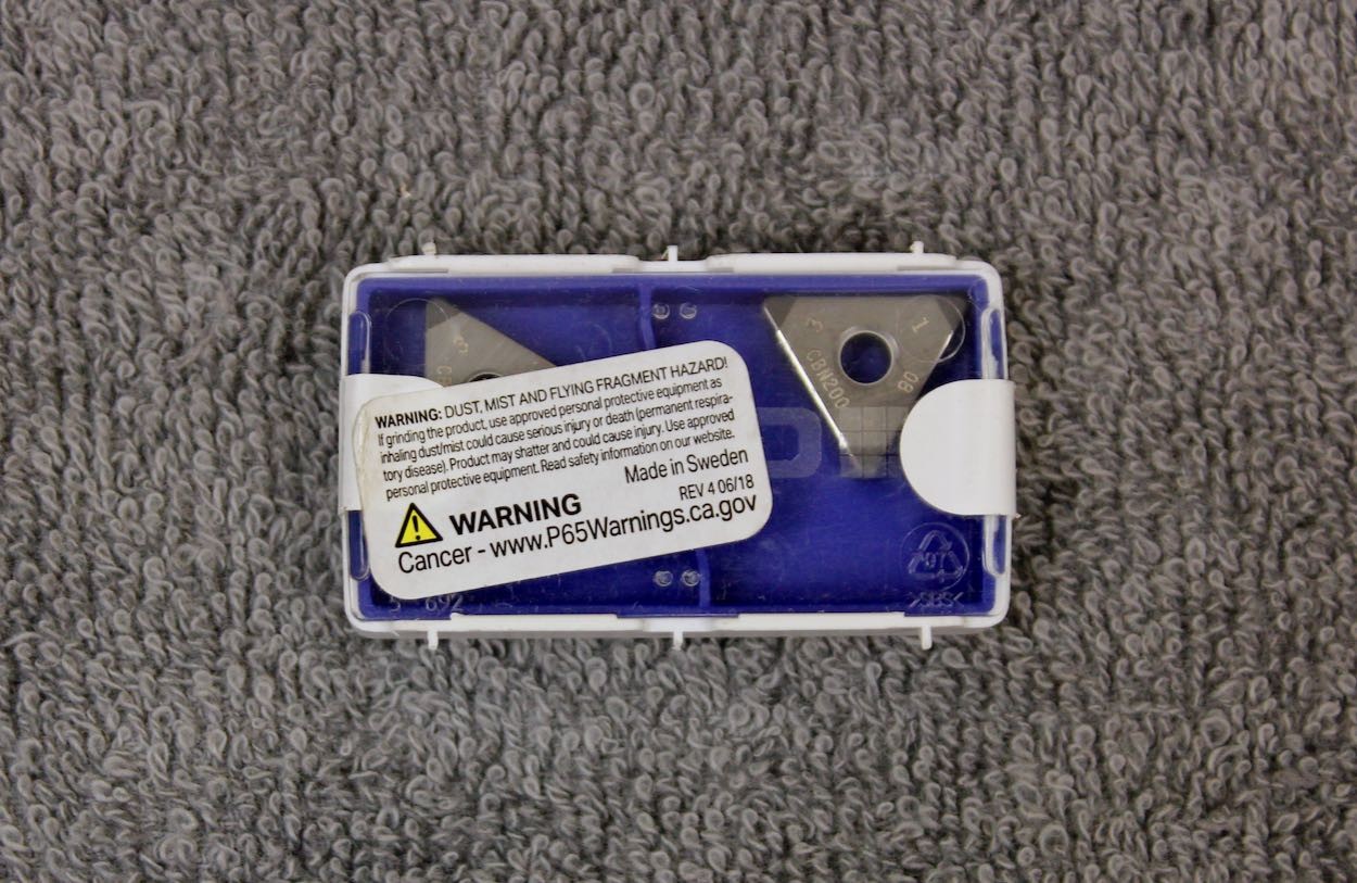 2 Seco TNGA160408S-02020-LC-1 CBN200 CBN Tipped Inserts TNGA 332S-00820-LC-1