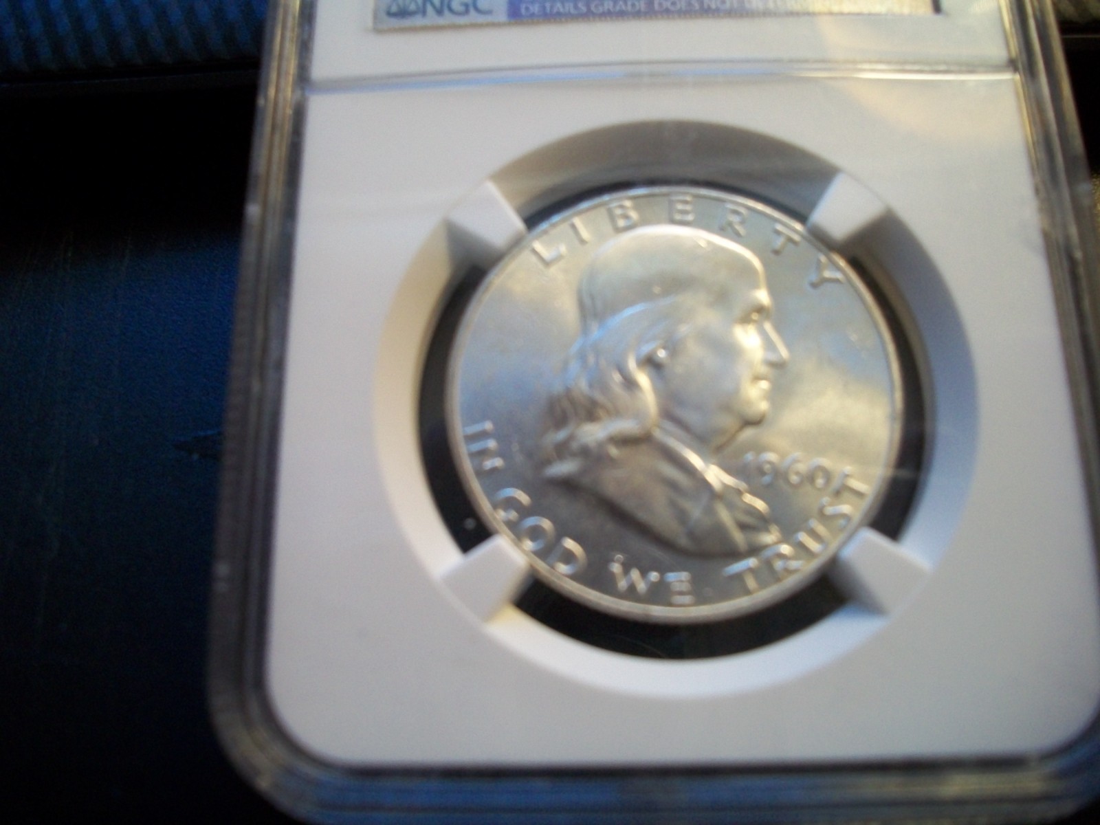 1960 Franklin Half Dollar - UNC DETAILS NGC CERTIFIED