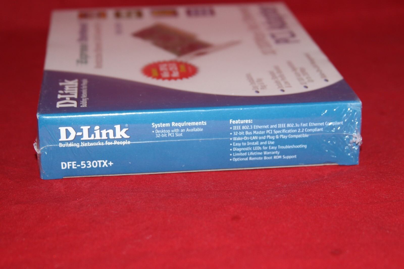 D-Link DFE-530TX+ 10/100 Mbps Fast Ethernet PCI Adapter