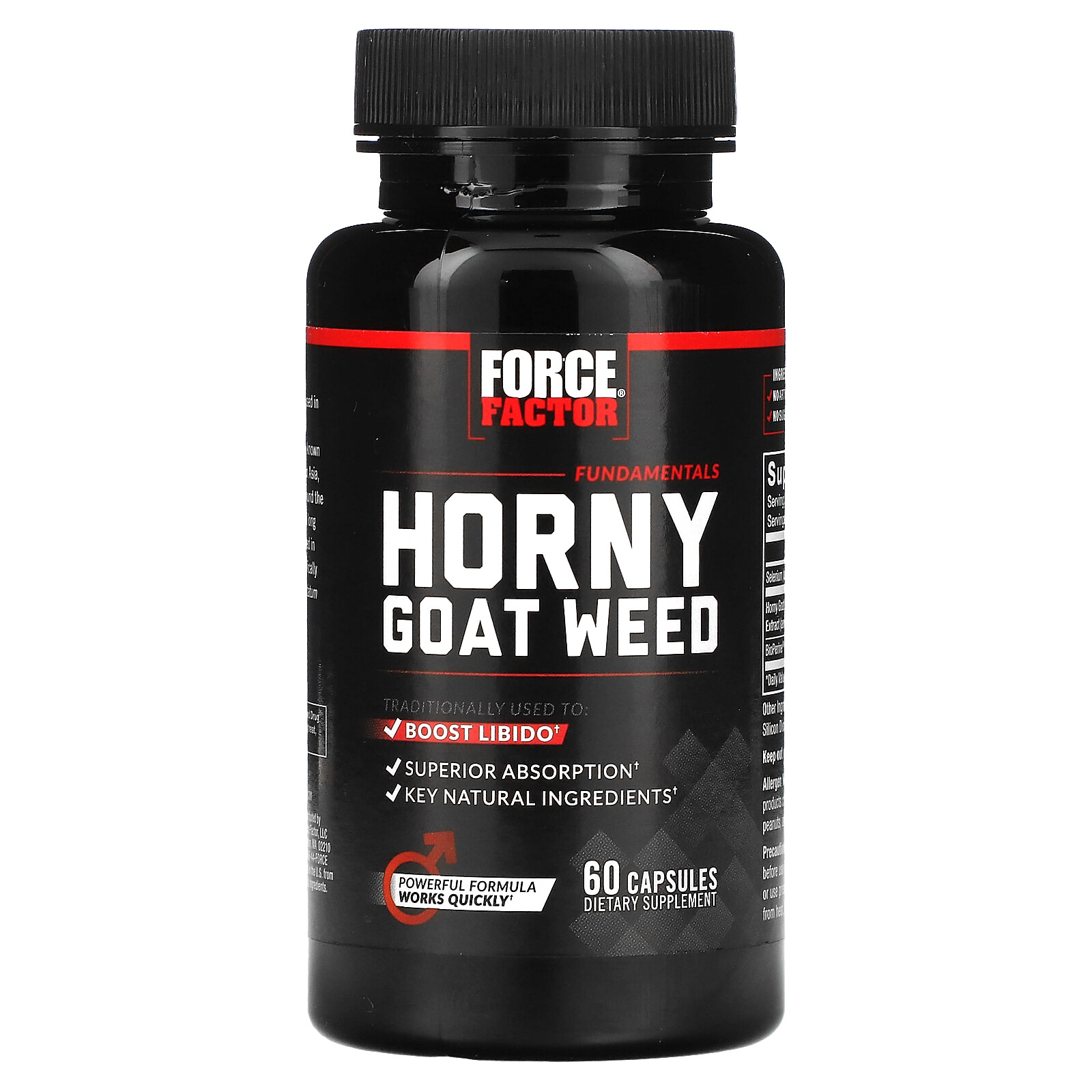 Fundamentals, Horny Goat Weed, 60 Capsules
