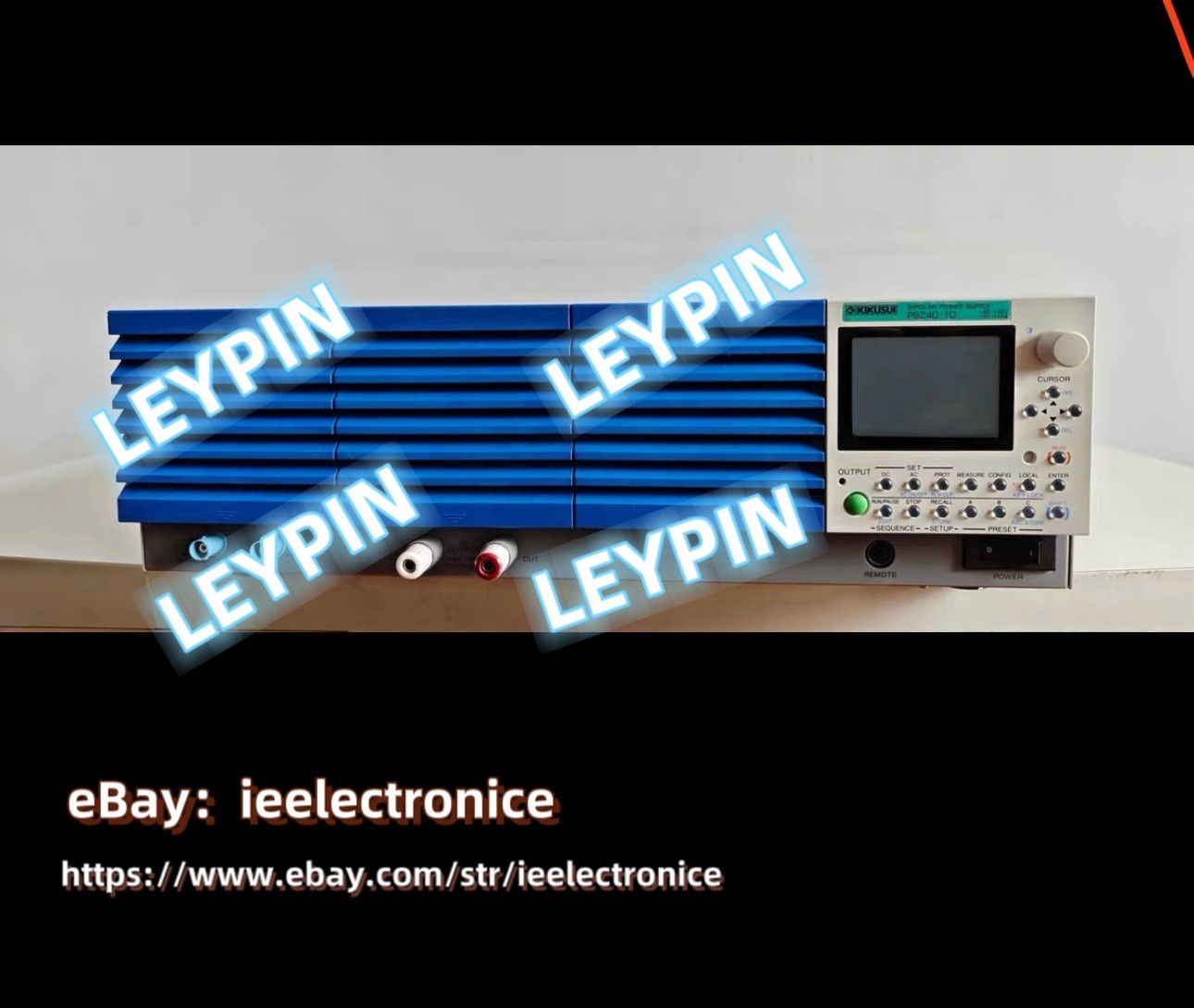 Kikusui PBZ40-10 intelligent bipolar power supply 40V, 10A*ie
