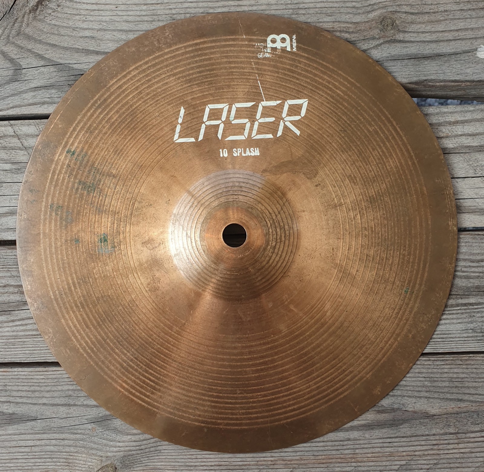 MEINL LASER 10" Splash Cymbal for Drum Kit. Made In Germany. Great Sound