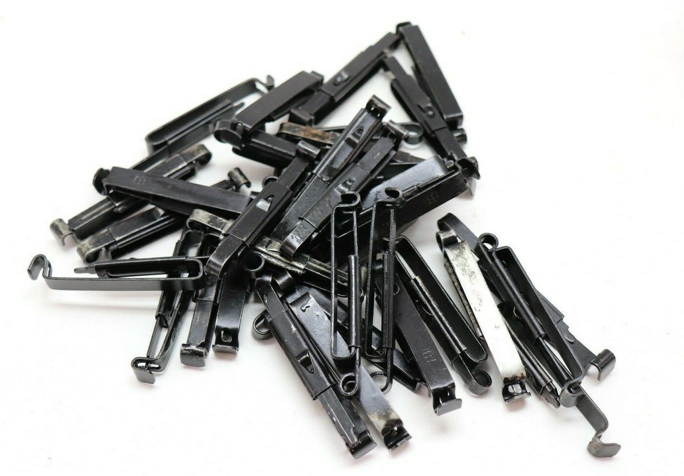 Alice Clips 3 inch blackened steel belt and pouch clip fasteners lot of 4 E9278