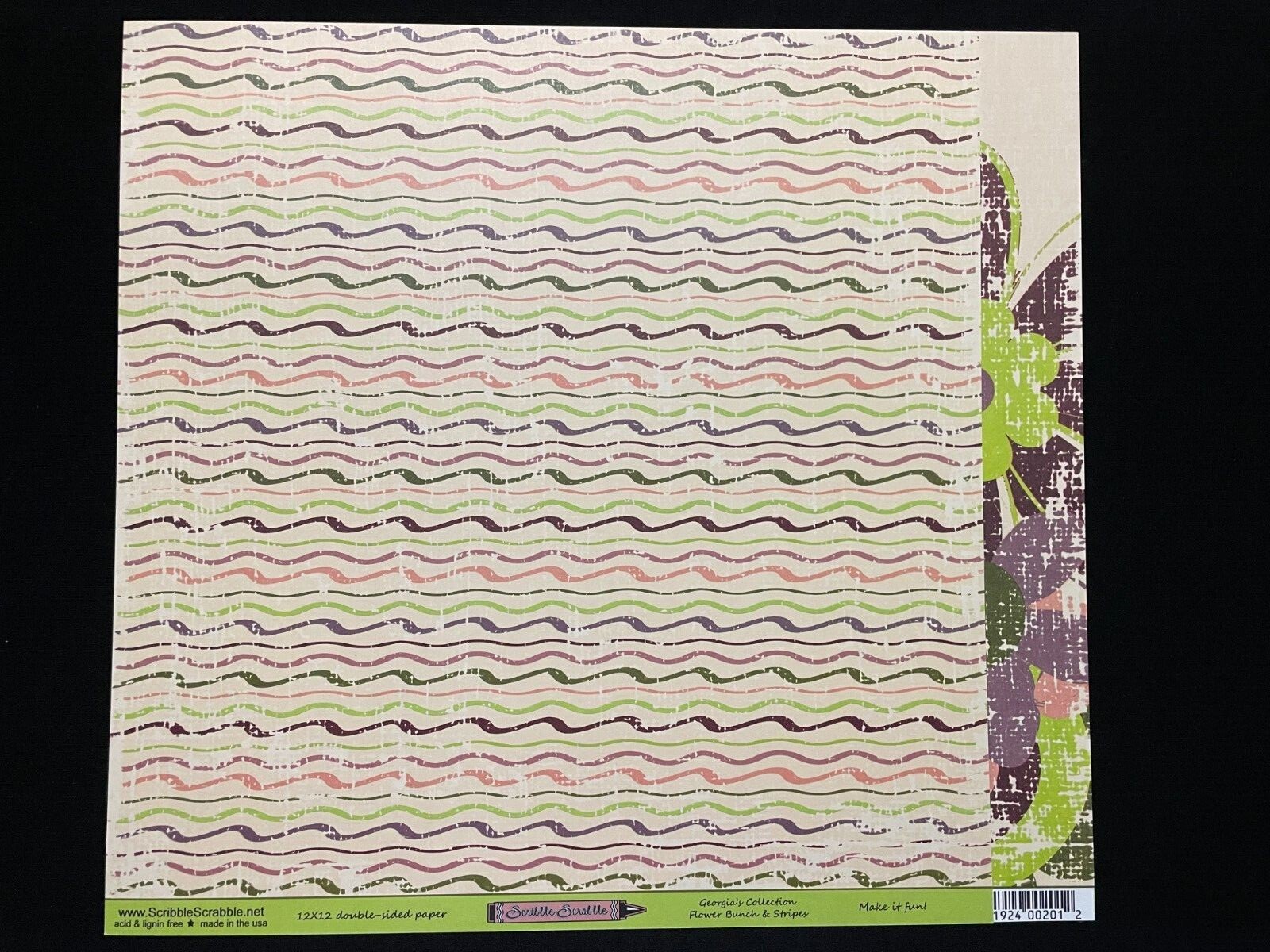SCRIBBLE SCRABBLE "GEORGIA'S COLLECTION" 12X12 DS HEAVY PAPERS
