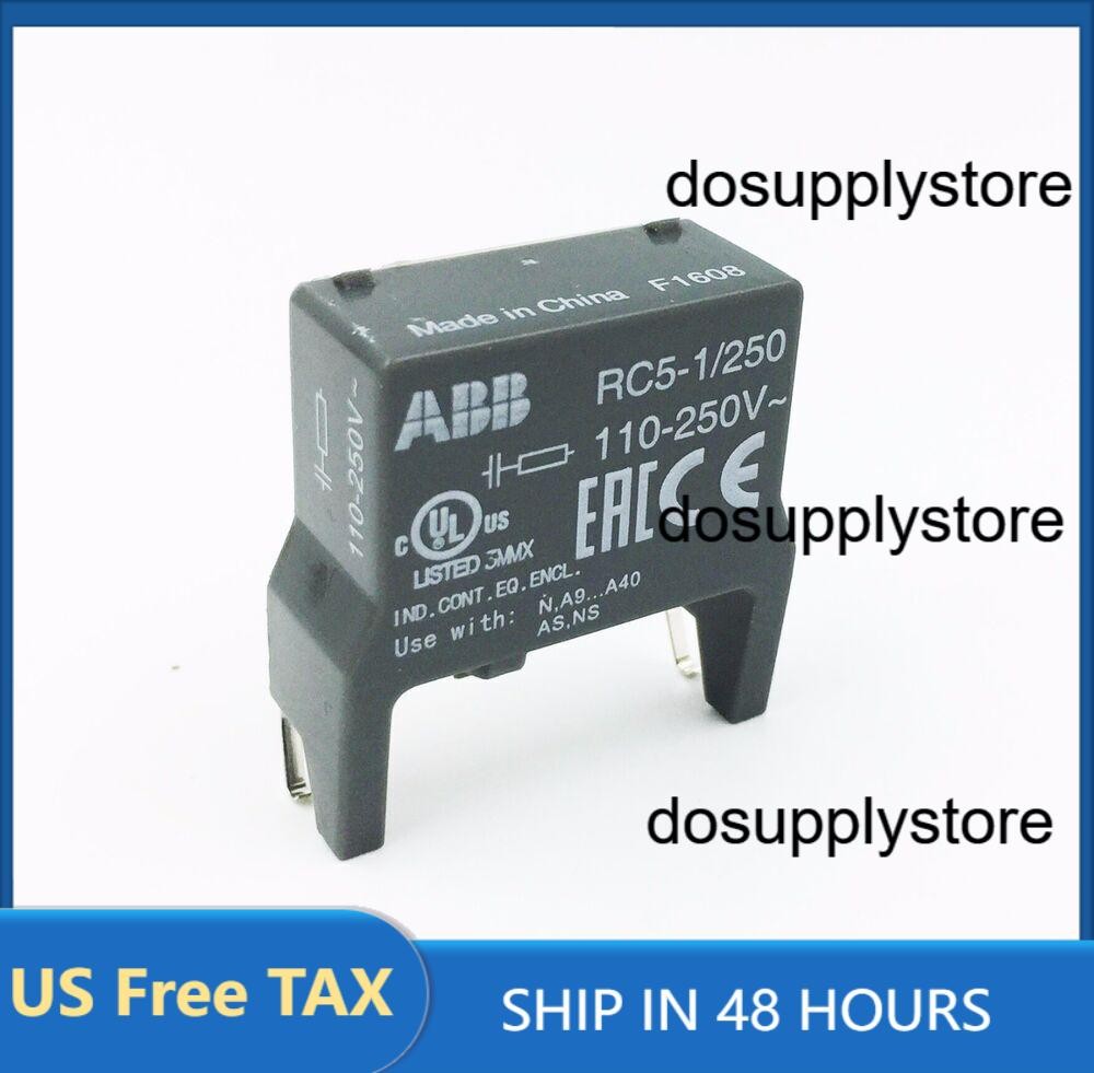 1 piece For ABB RC5-1/250 Surge Suppressor RC Circuit 100-250VAC 1 PCd-