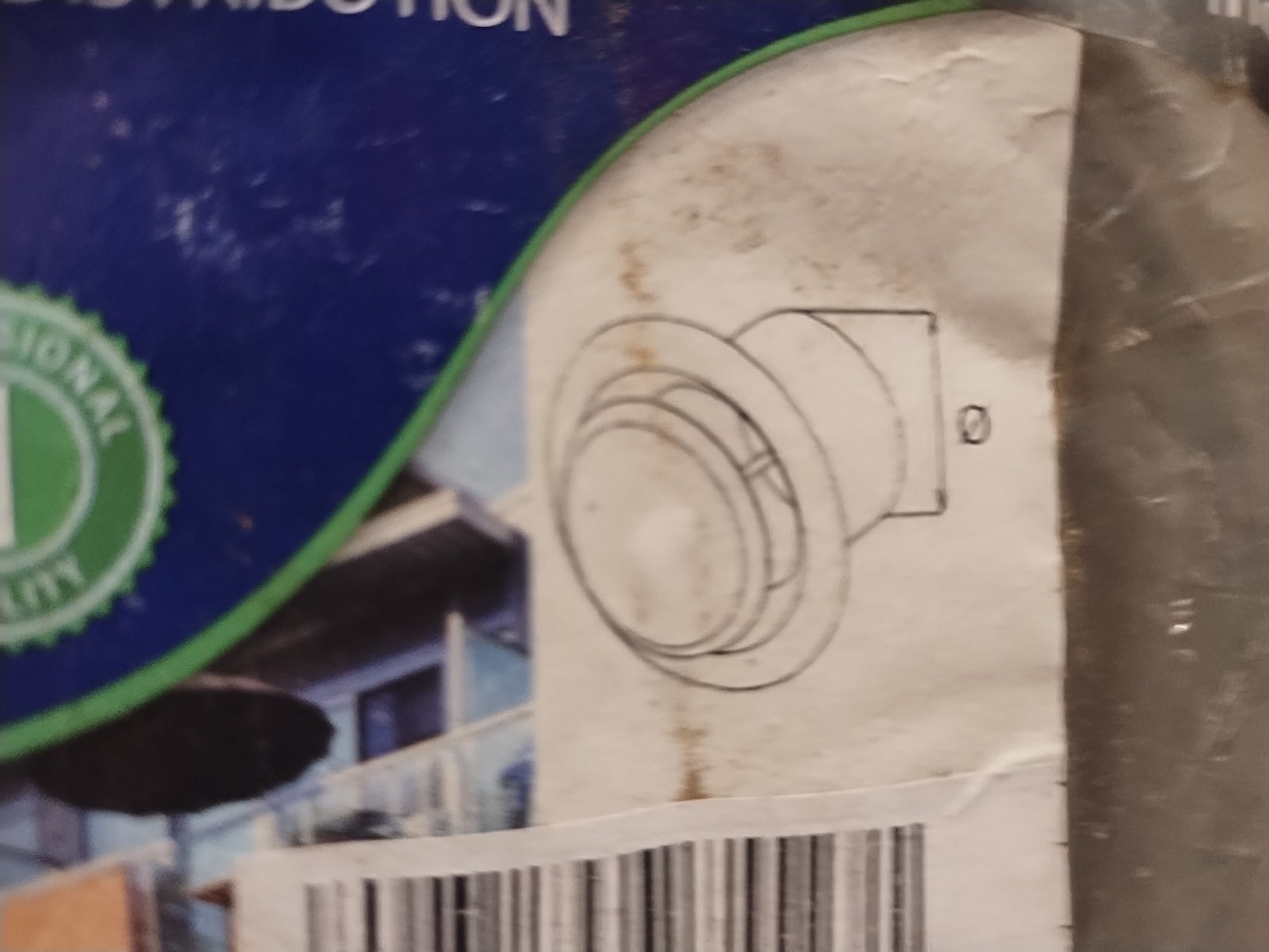 Europlast Ventilation Grill Metal Round 4"