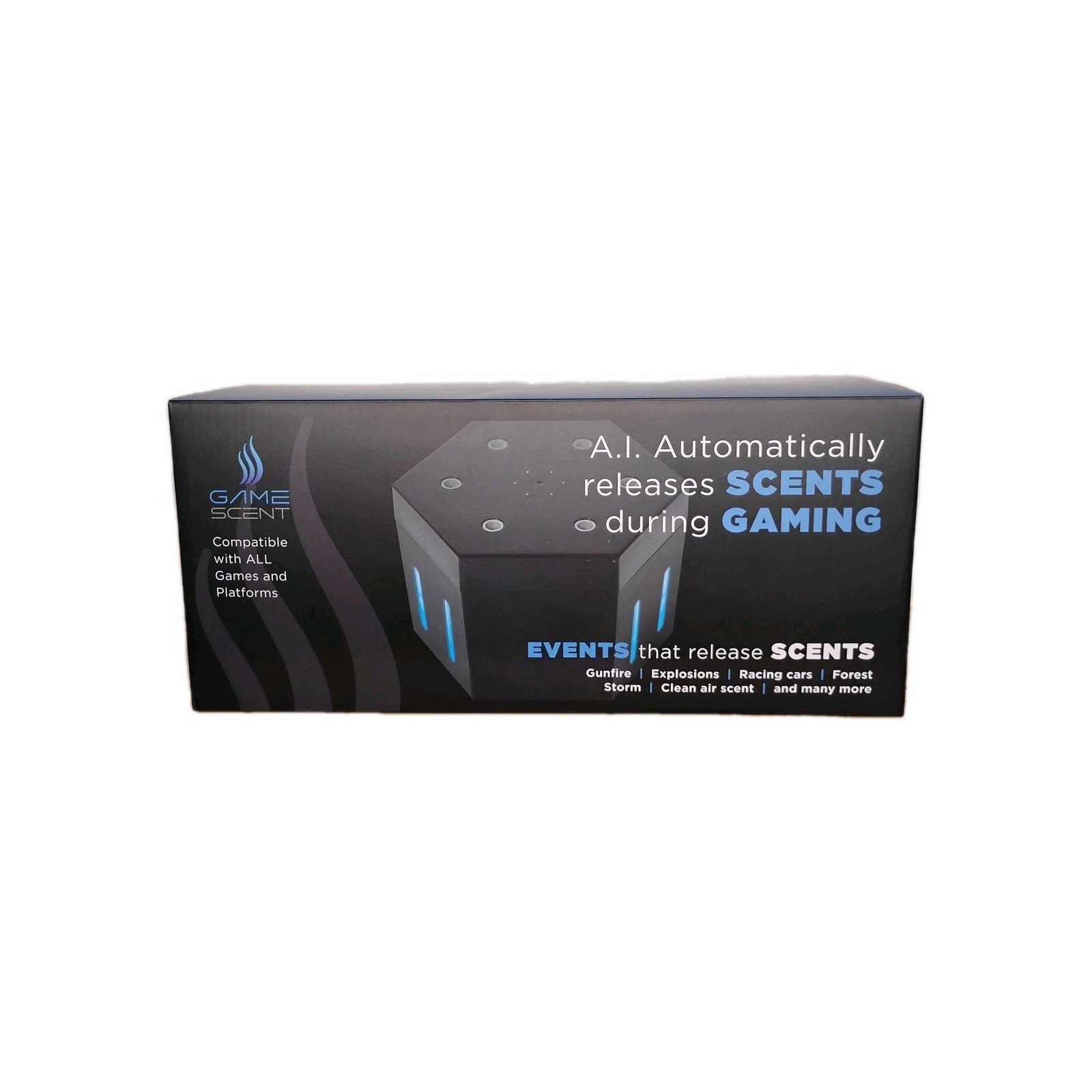 GameScent Console Atomizer , Adaptor With 6 Primary Scents New Open Box
