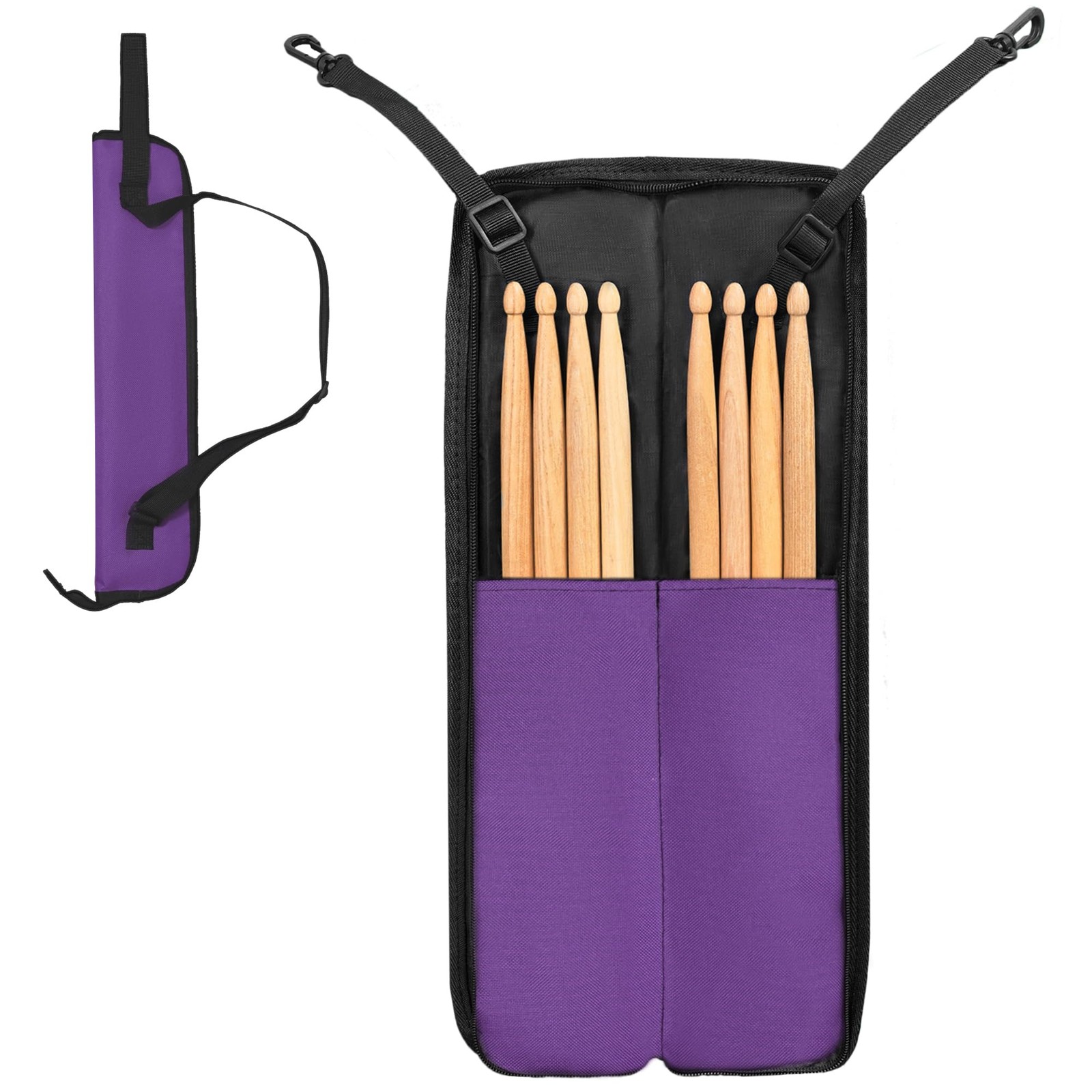 Drumstick Bag, Holds 4 pairs of drumsticks (Bag only)