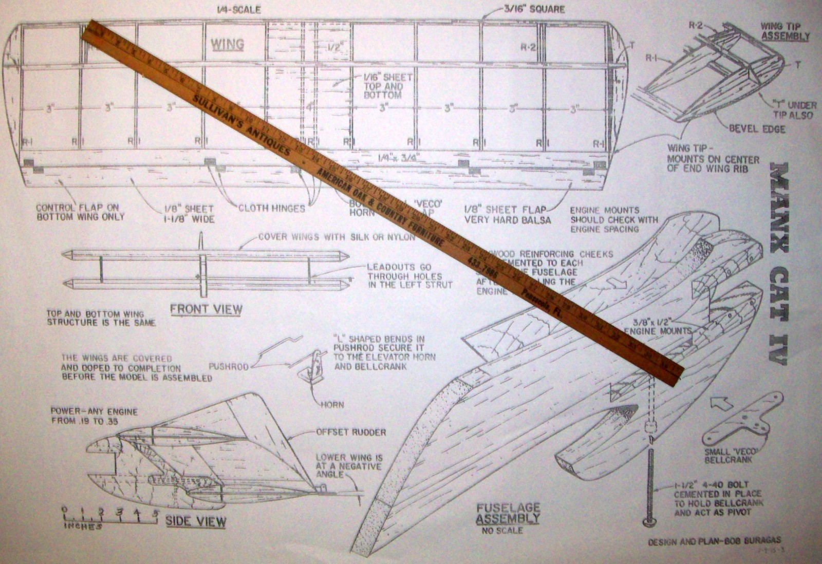 MANX CAT IV PLAN CONSTRUCTION ARTICLE for