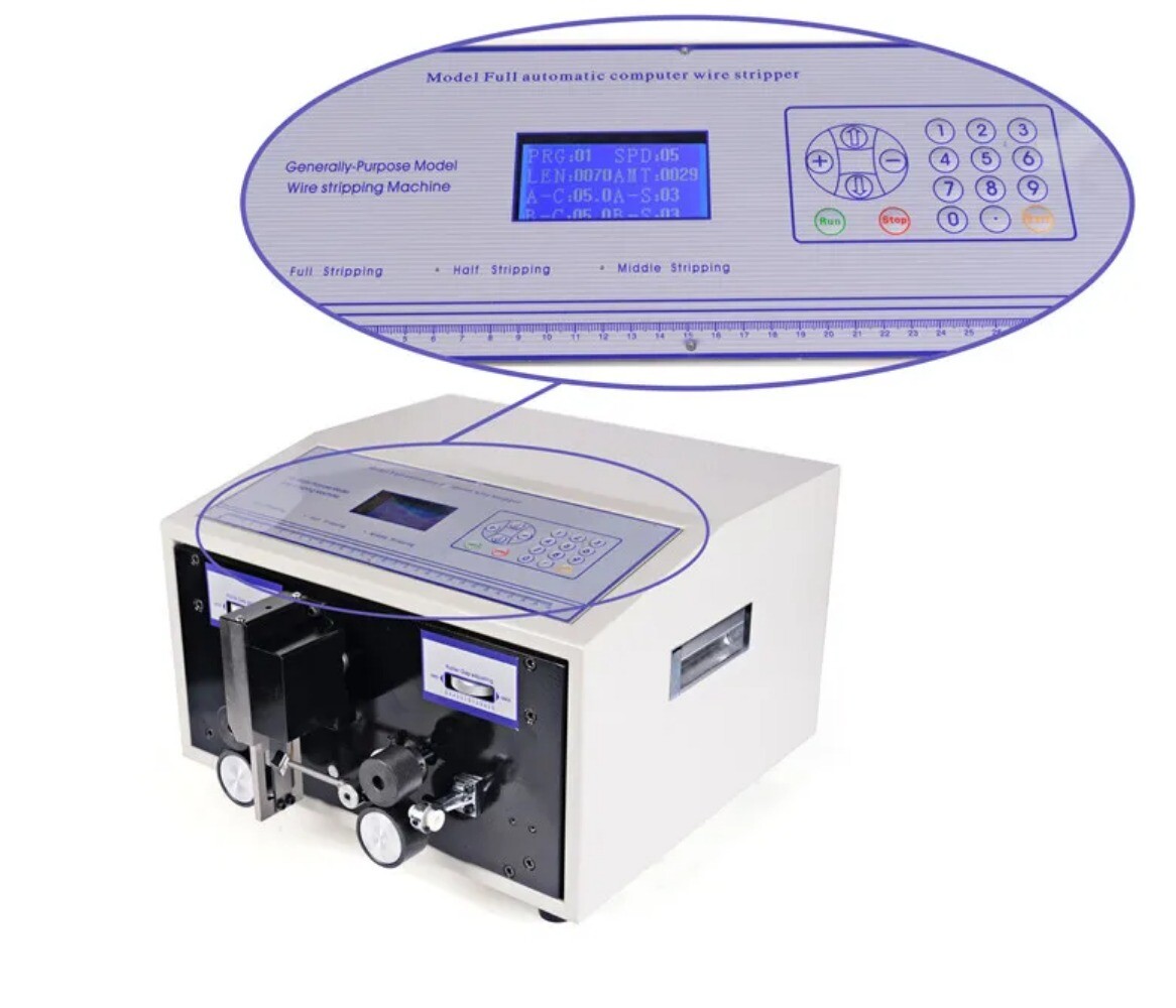Automatic Wire Stripping Machine Fast Speed Wire Stripper SWT508TZ