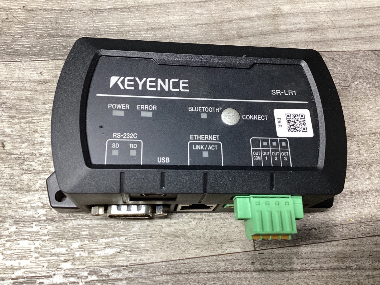 Keyence SR-LR1 Communication Unit Bluetooth Ethernet #101N135