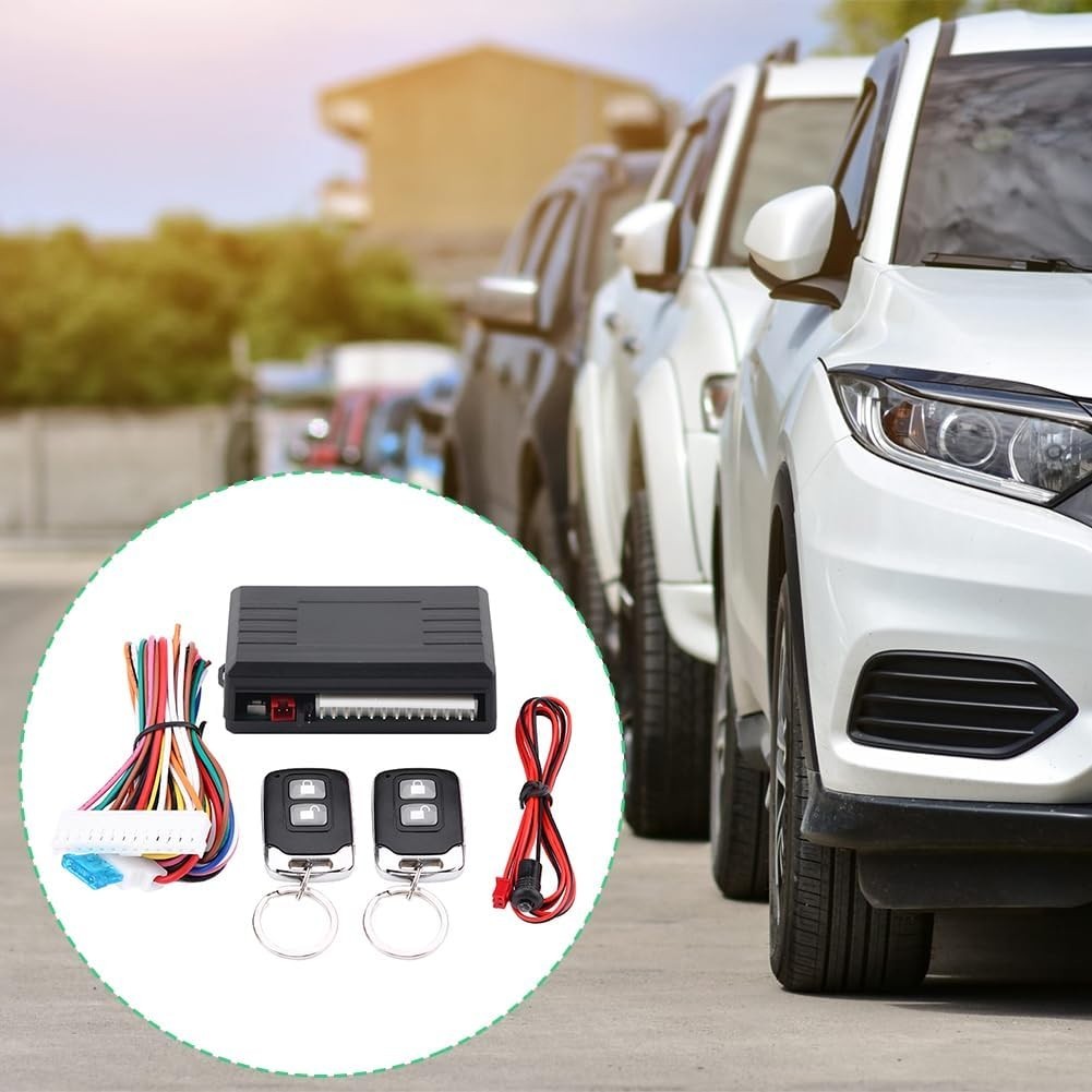 Car Keyless Entry System – Wireless Lock & Unlock with Integrated Engine Start