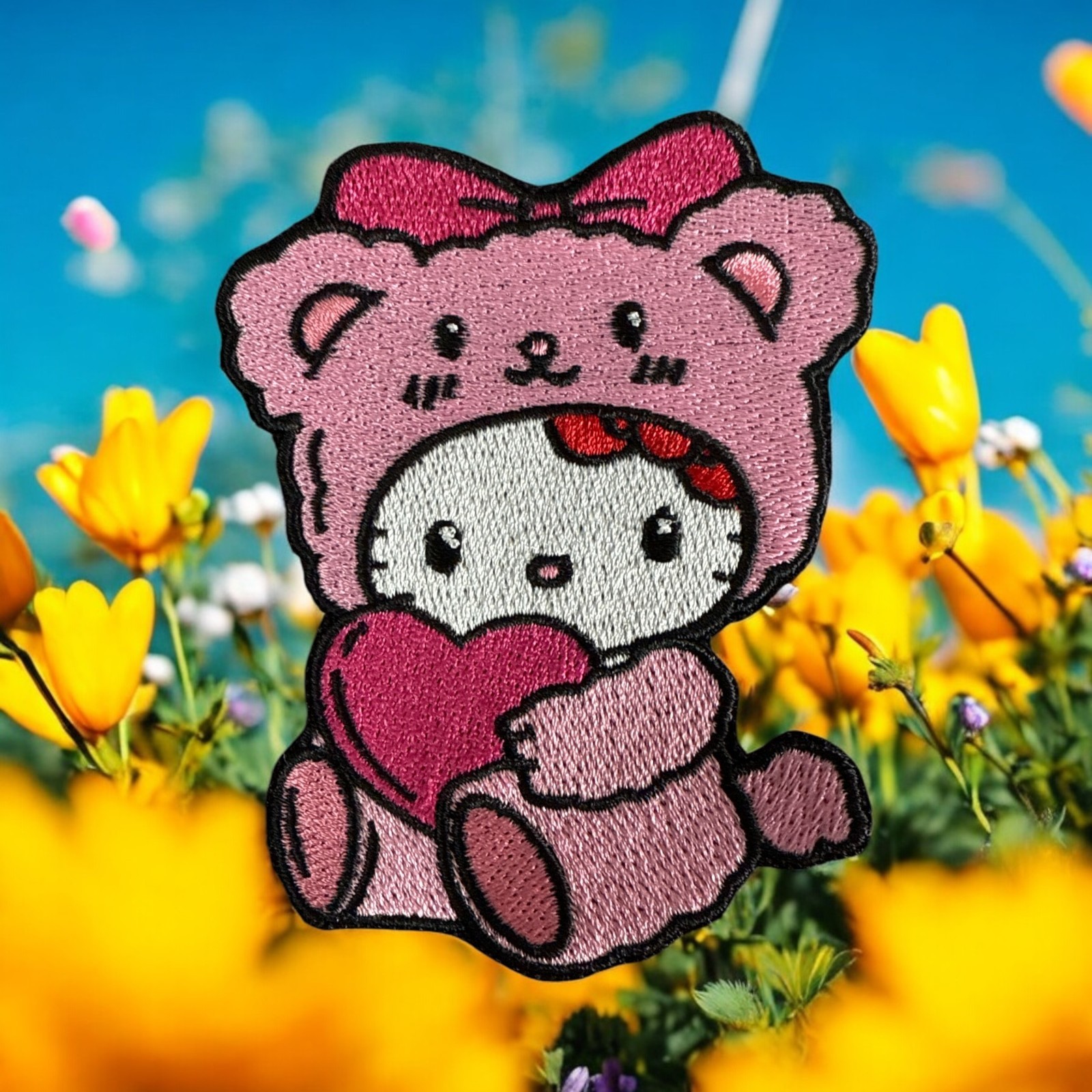 Hello Kitty Patch 4.00" X 3.12"