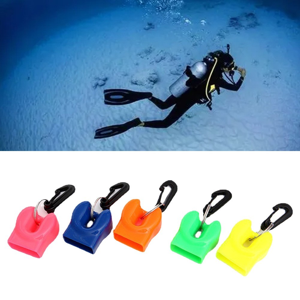 Standard Scuba Dive Mouthpiece Holder 2nd Stage Regulator for OCTOPUS Retainer