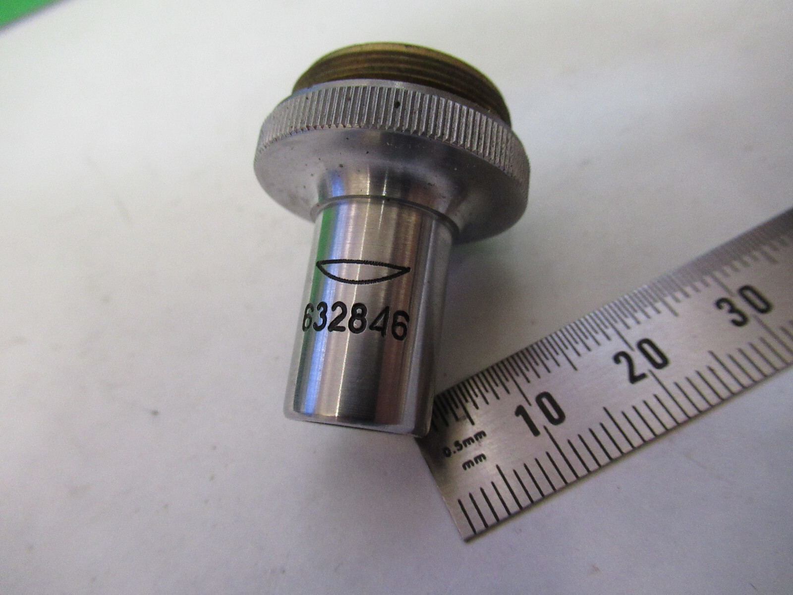 LOMO 8X OBJECTIVE LENS MICROSCOPE PART AS PICTURED X9-B-72