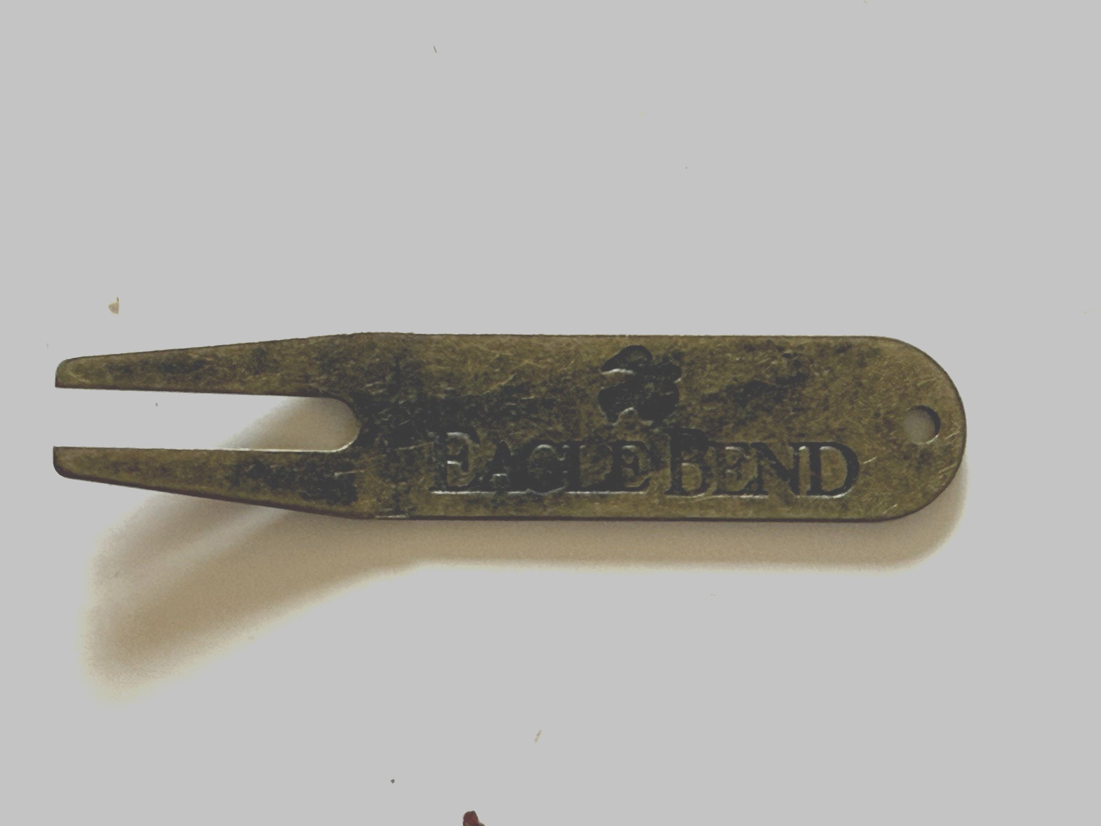 Vintage Eagle Bend Gold Club Divot - Metal