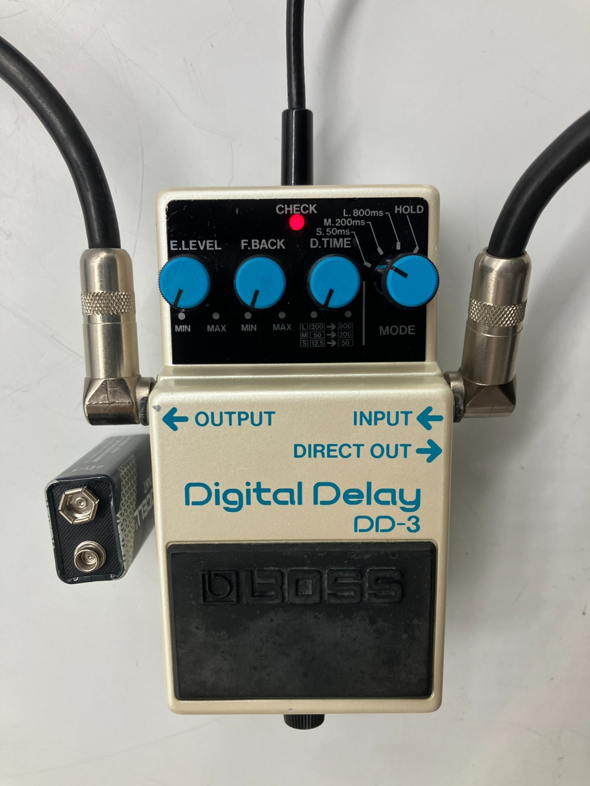 Boss DD-3 Digital Delay 1998 Pink Label Working MK97566