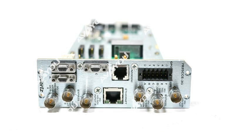 Evertz 7825CCE-3G 3G/HD/SD-SDI Modular Closed Caption Encoder 3RU for 7800FR