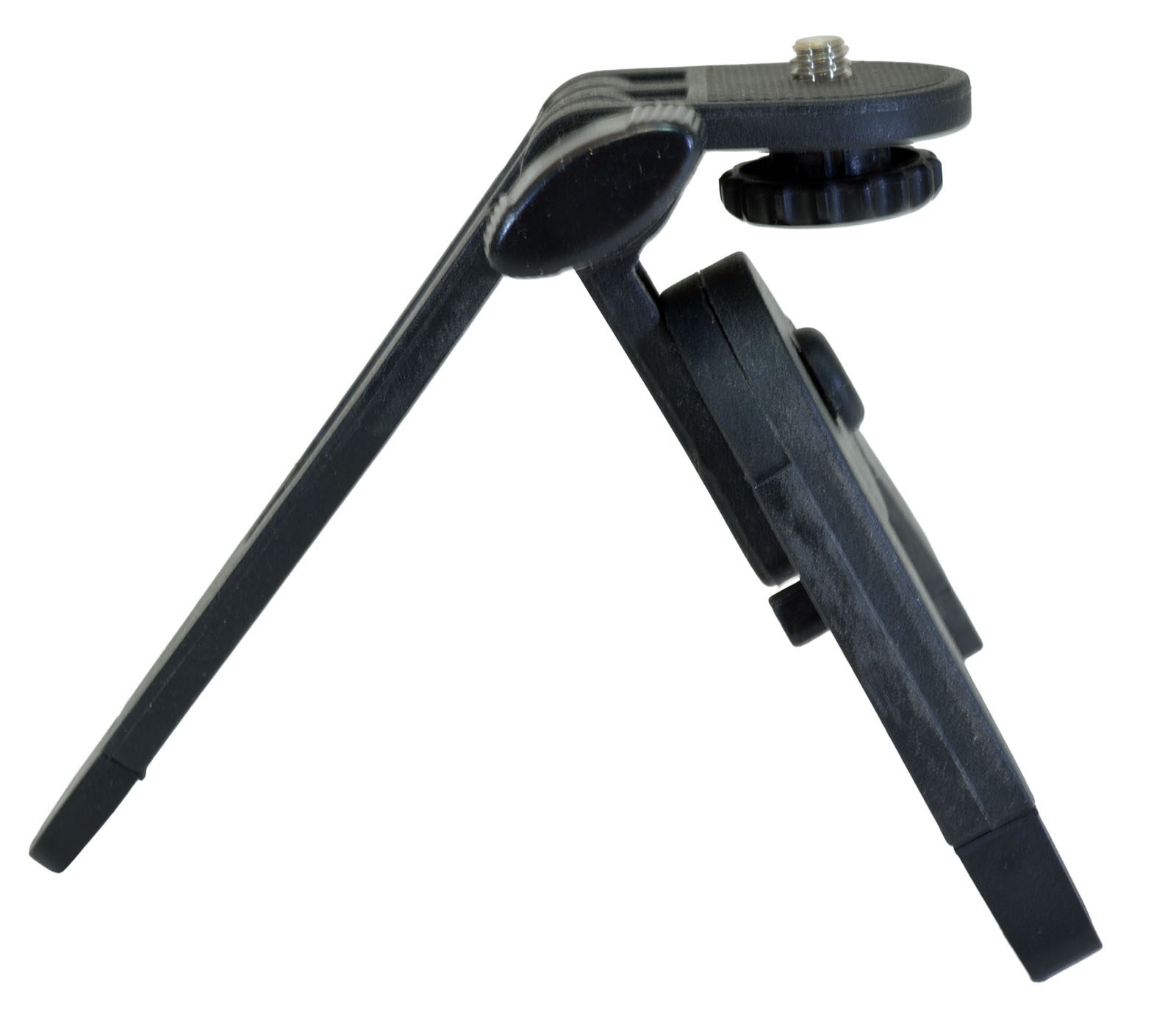 Mini folding tabletop tripod. Max height 3" (Pocket size)