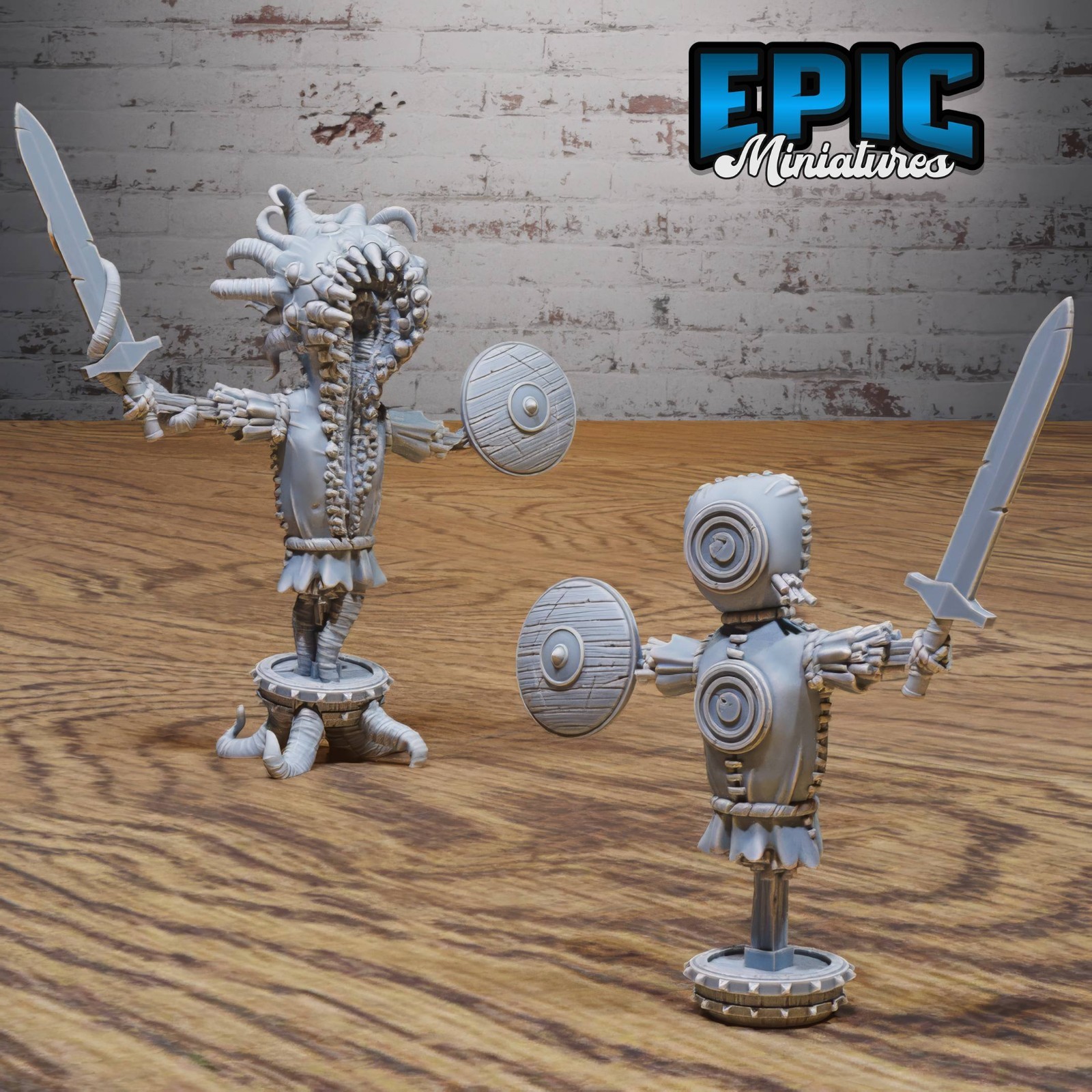 Mimic Practice Dummy | Dungeons and Dragons Tabletop Miniatures 28-32mm Scale