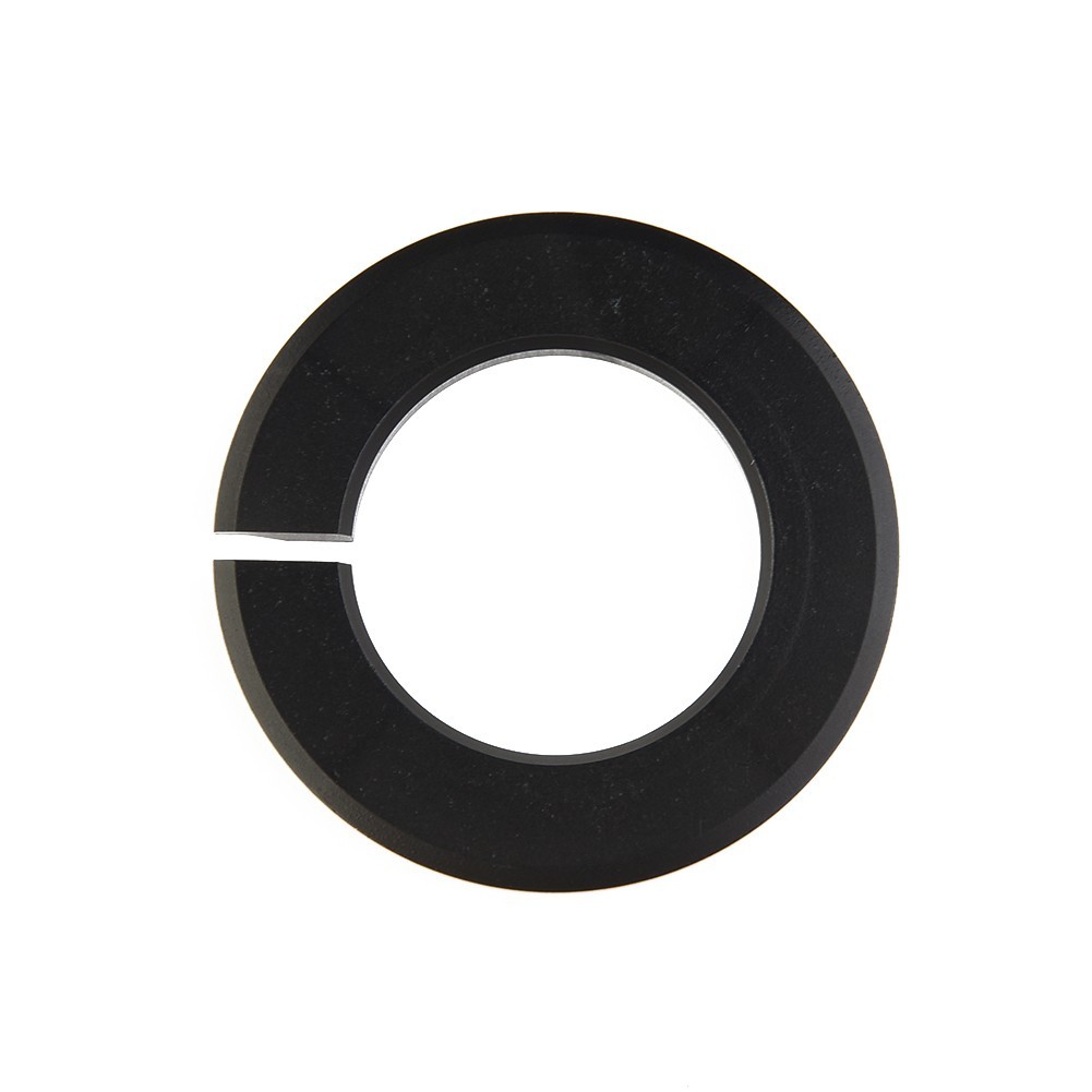 Black Fork Adapter Ring 50.5x29.9mm Tapered Steerer Replacement