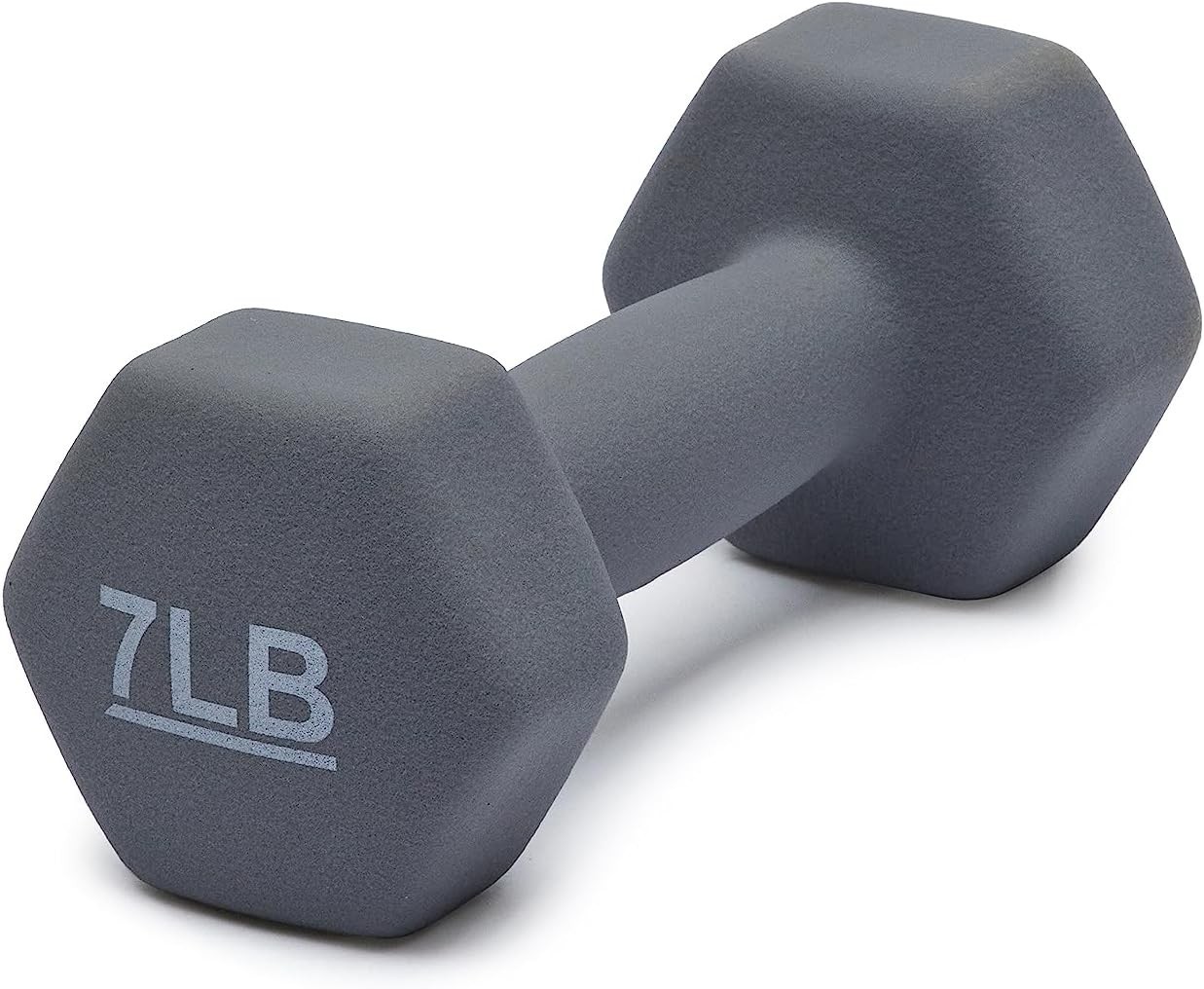 Neoprene Dumbbell Hand Weights for Exercise 7lb pair