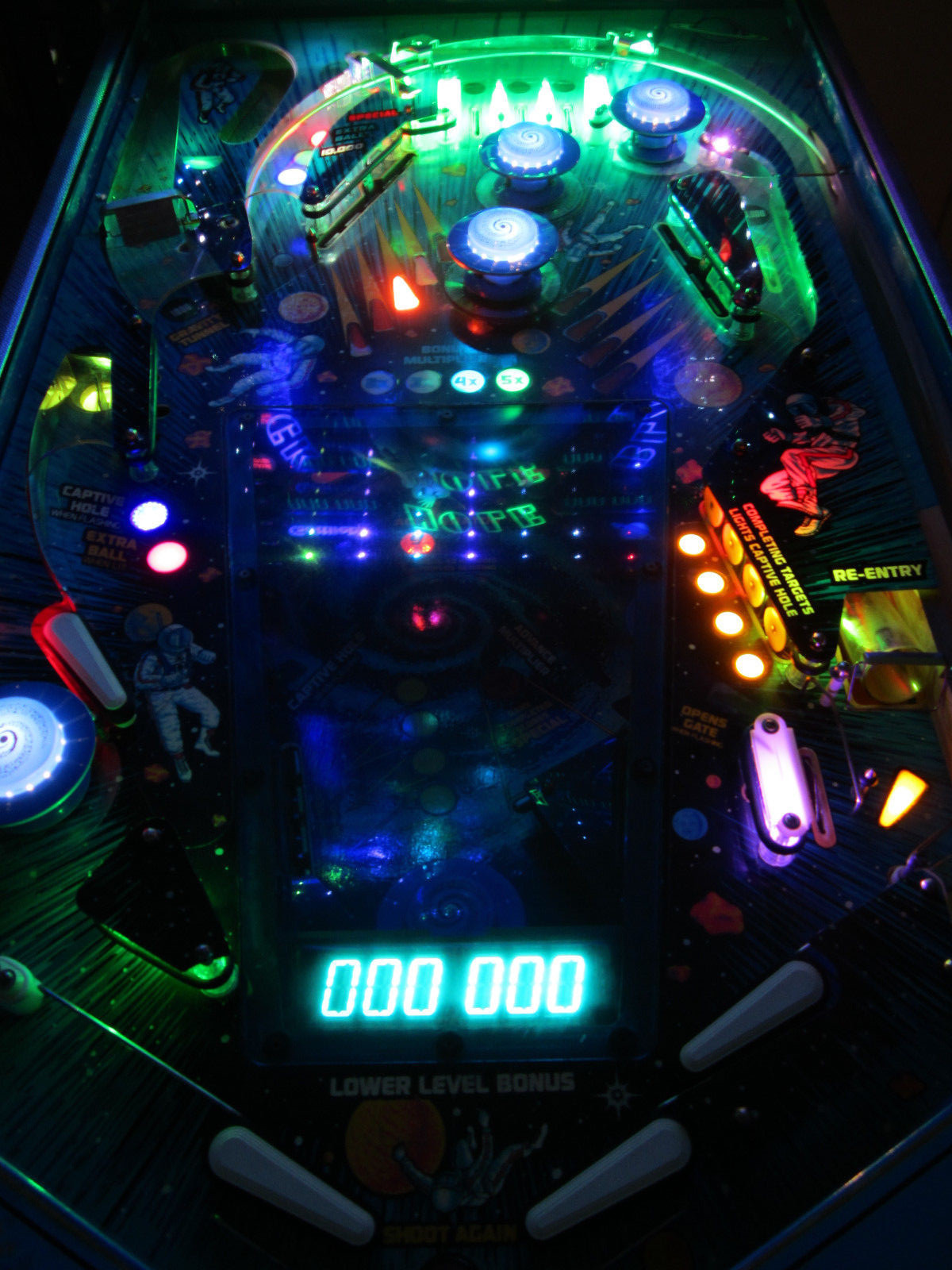 BLACK HOLE NON GHOSTING Lighting Kit custom SUPER BRIGHT PINBALL LED KIT
