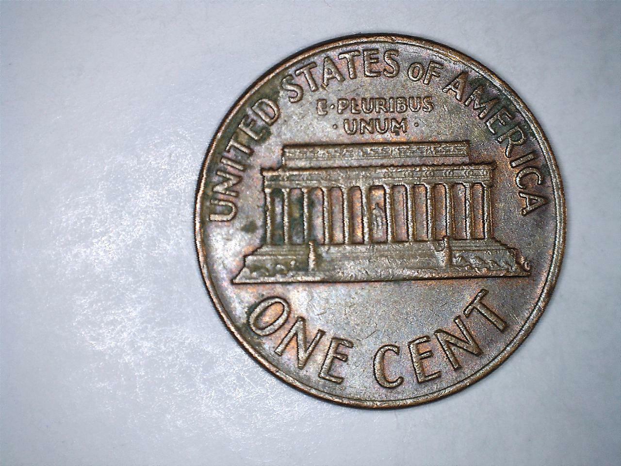 1971 D Lincoln Cent Error , LIBERTY "LI"