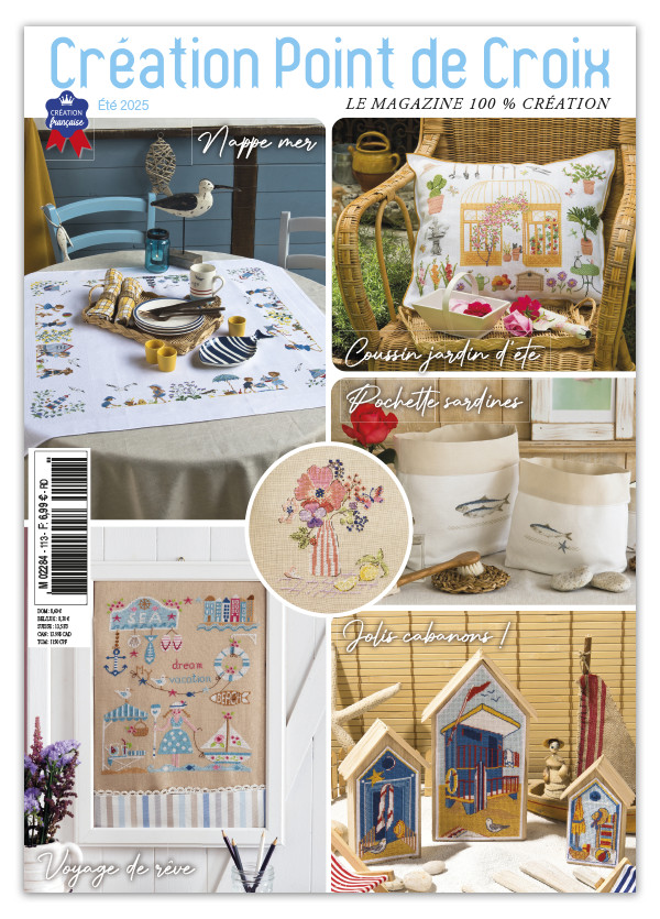 French cross stitch magazine Creation point de croix No.113