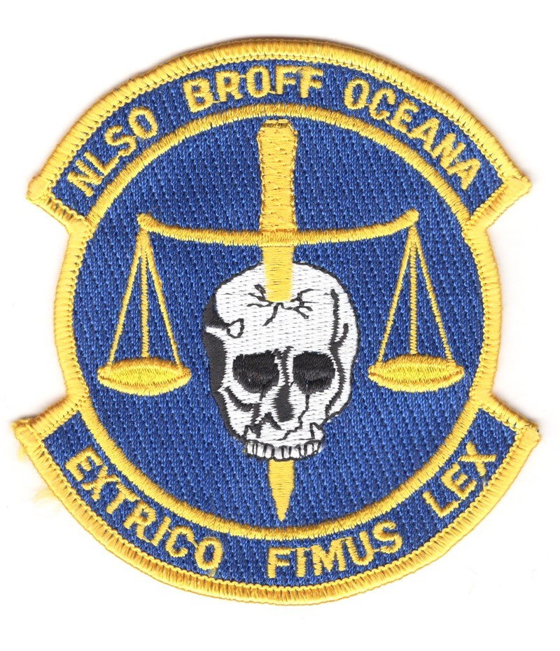 USN Patch Patch:  Navy Legal Service Office, Branch Office, Oceana