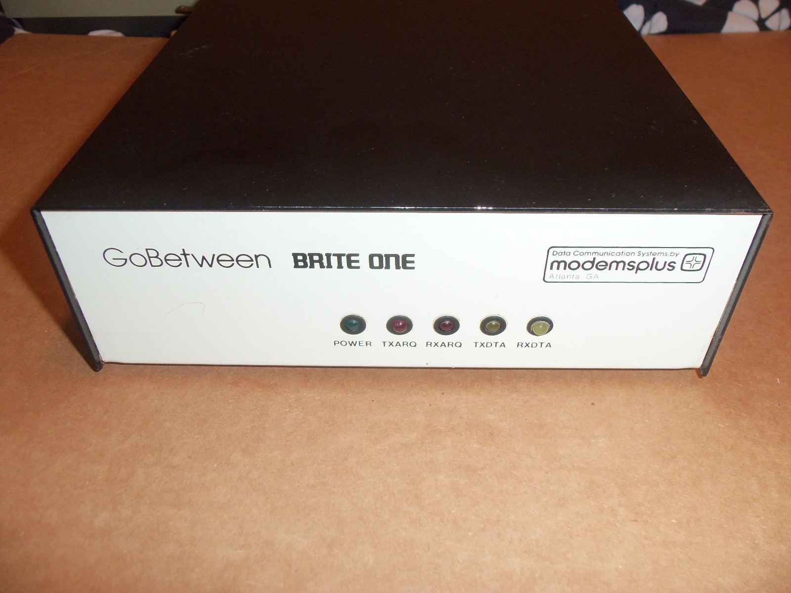 Vintage GoBetween Brite One Comm Port Modem from modemsplus Made in U.S.A.