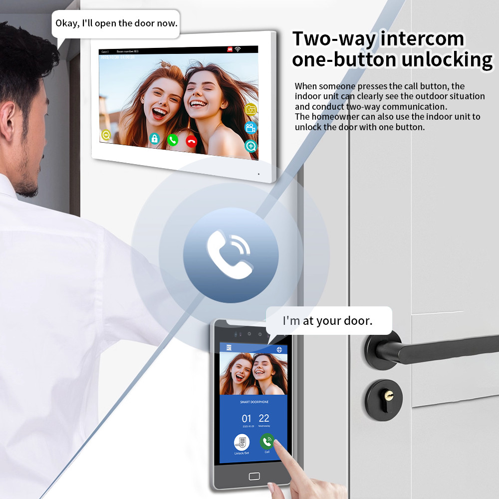 Smart Access Control System with Face Recognition & Video Intercom for Apartment