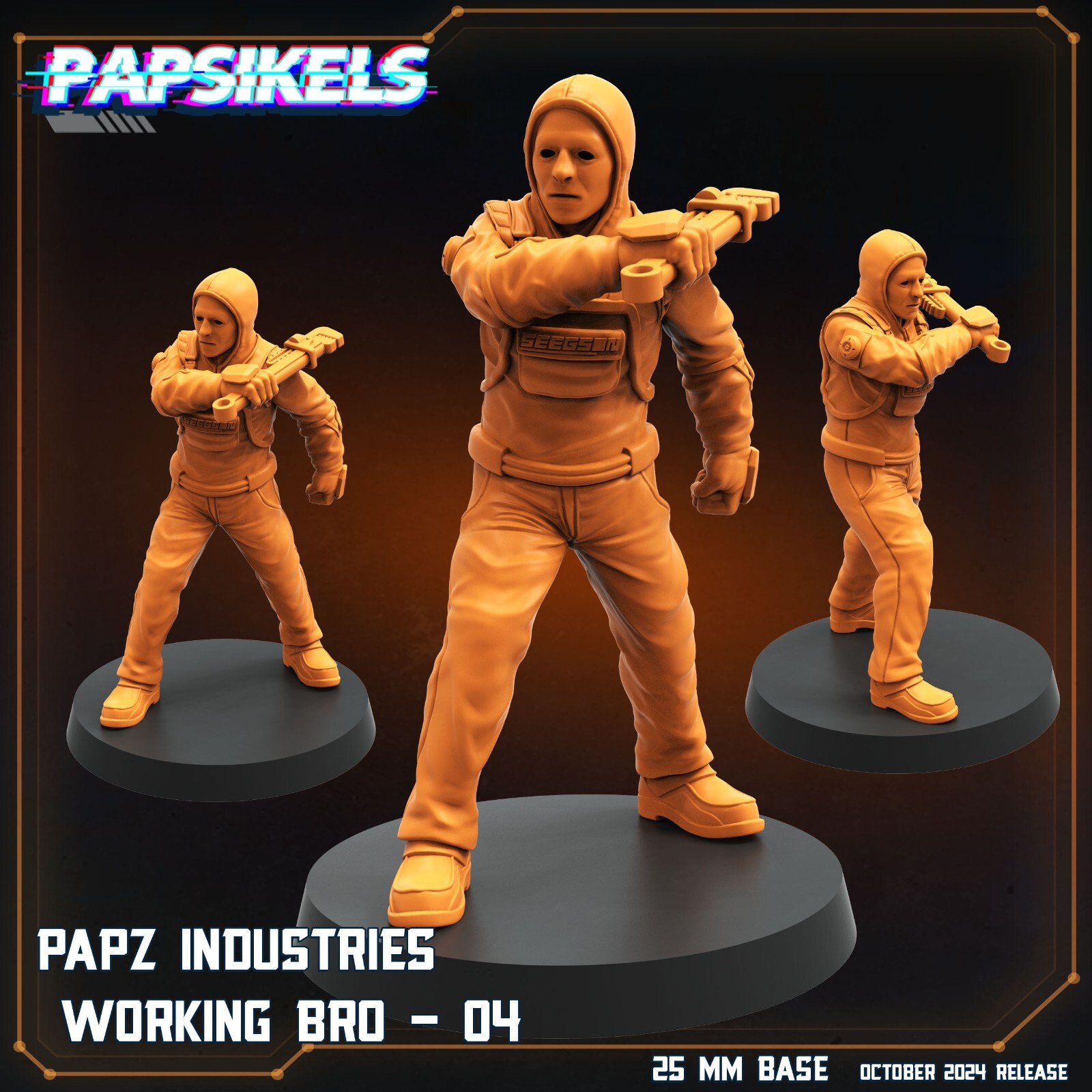 Papz Industries Working Bro 04 Papsikels Miniature