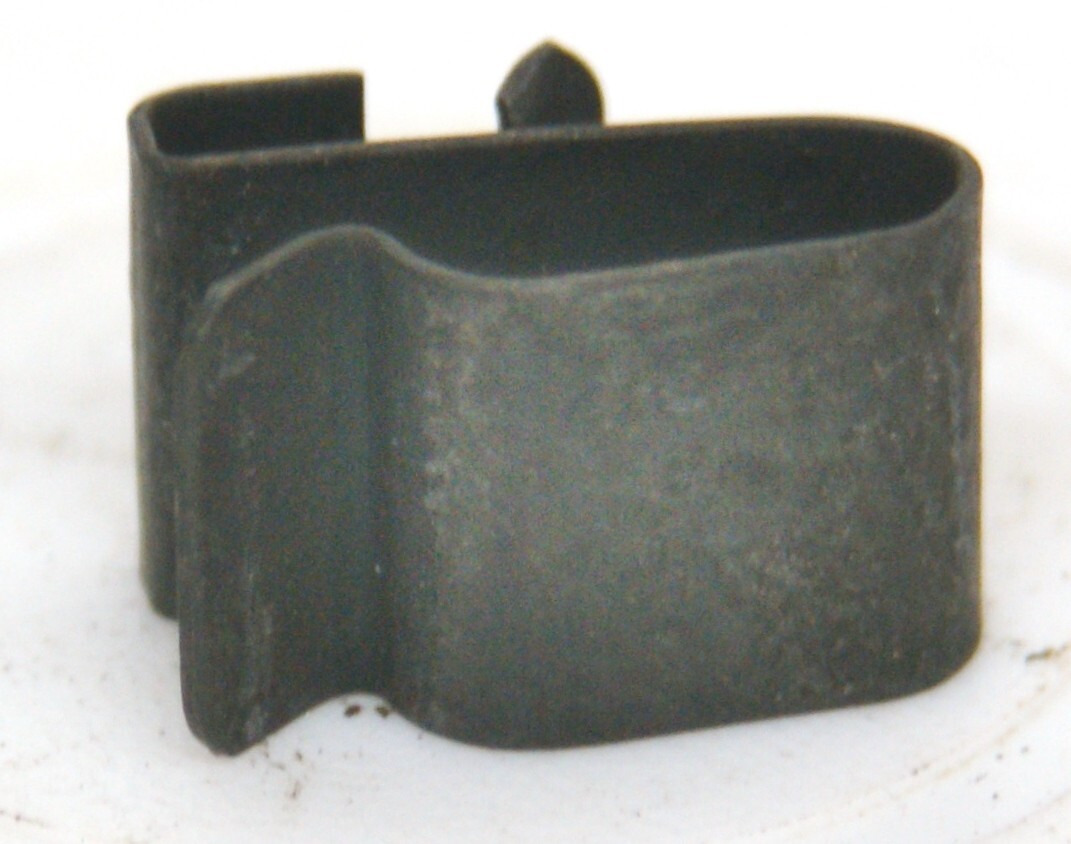 (10) - Automotive Cable Edge Clips - Double With Rolled Edge 8106