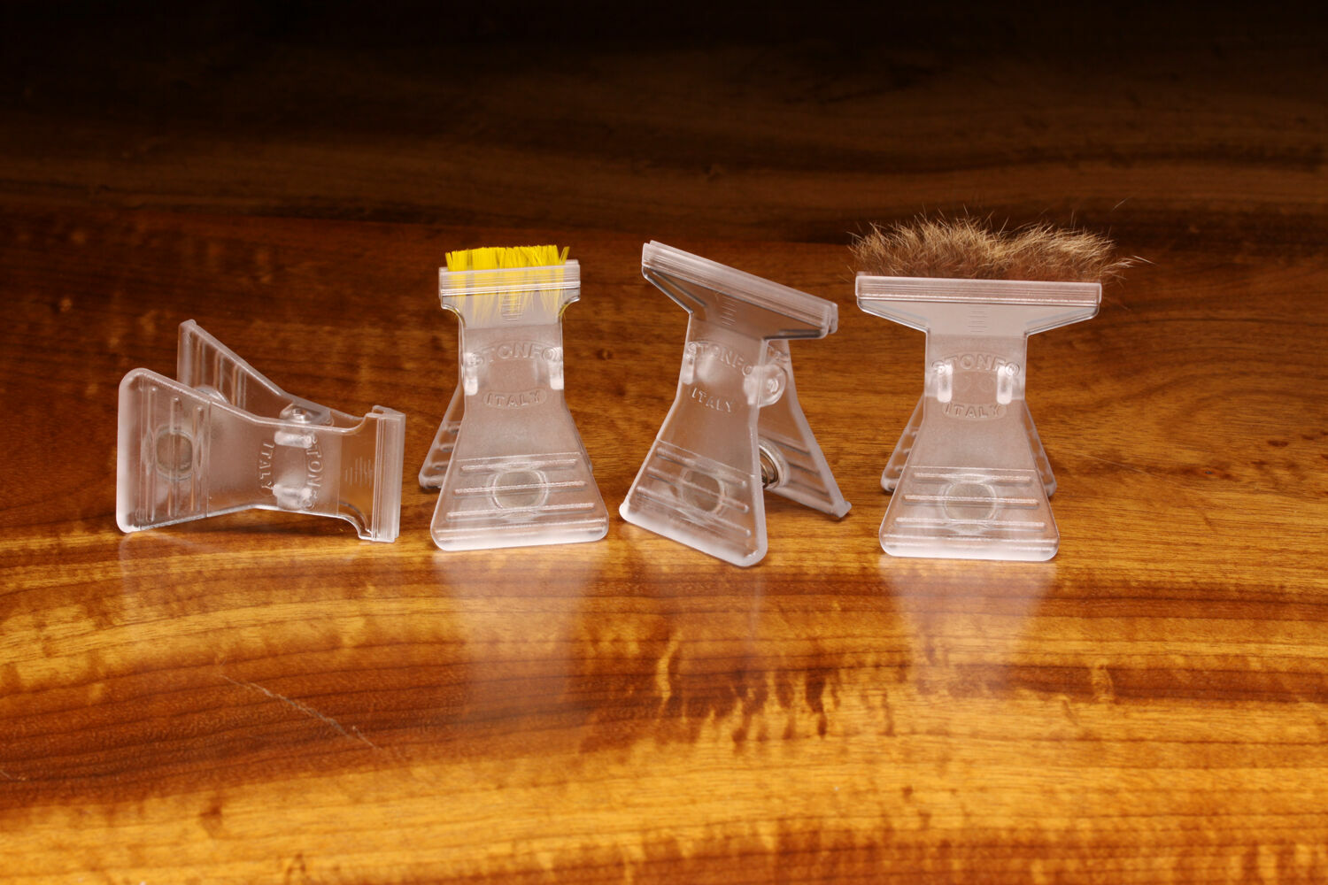 STONFO DUBBING LOOP HAIR CLIP SET. 2 PER PACK, YOU PICK SIZE.