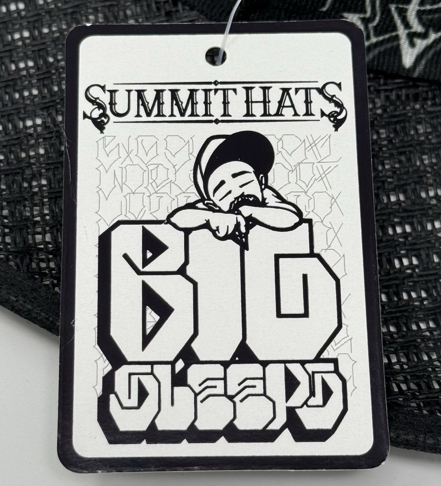 Freddy Negrete x Big Sleeps La Vida Loca Lowrider Hat Black & Grey Summit Hats
