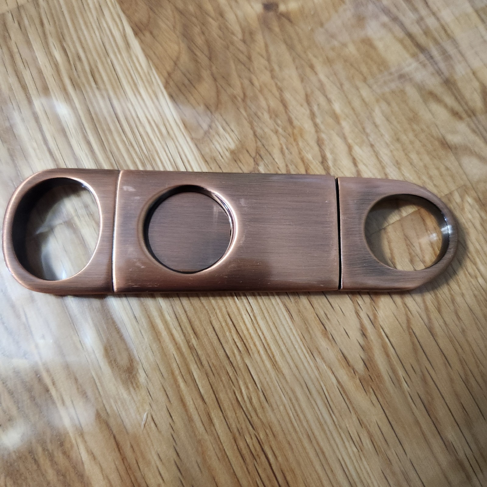 Dewars Cigar Case & Cutter Copper