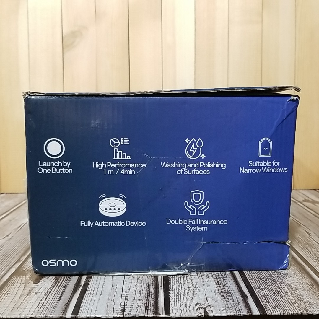 OSMO Automatic Smart Window Cleaner Robot White 3 Modes Full Automatic 72W