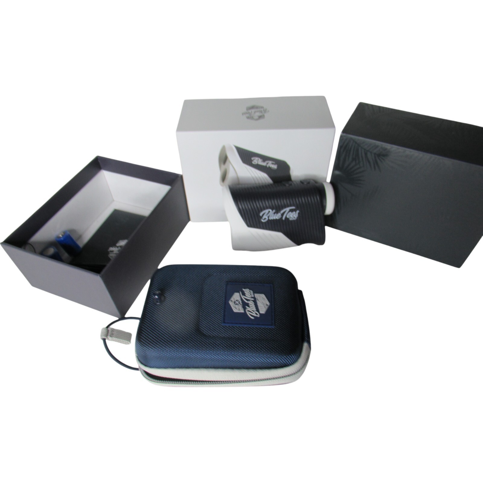 Blue Tees Golf Series 2 Tour Laser Rangefinder with Slope Switch Boxed Blue