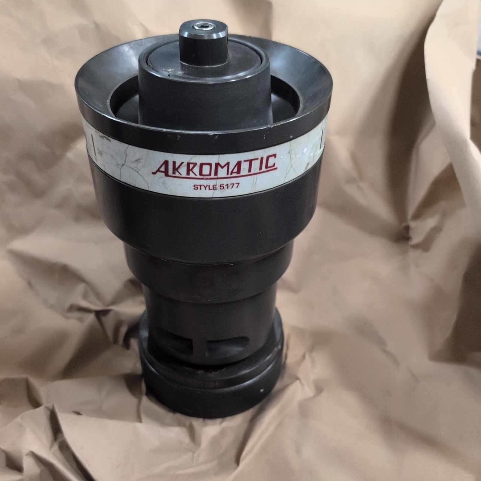 Akron 5177 Akromatic Low Pressure stream Nozzle 3.50 NH 250-1000 GPM fire hose