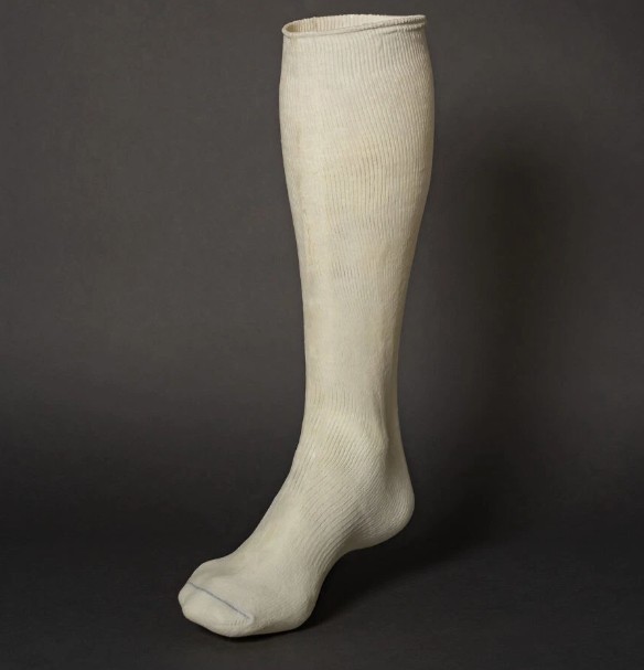 STS Foot Orthotics Casting Impression Mid-Leg Sock 901-Large Custom Mold