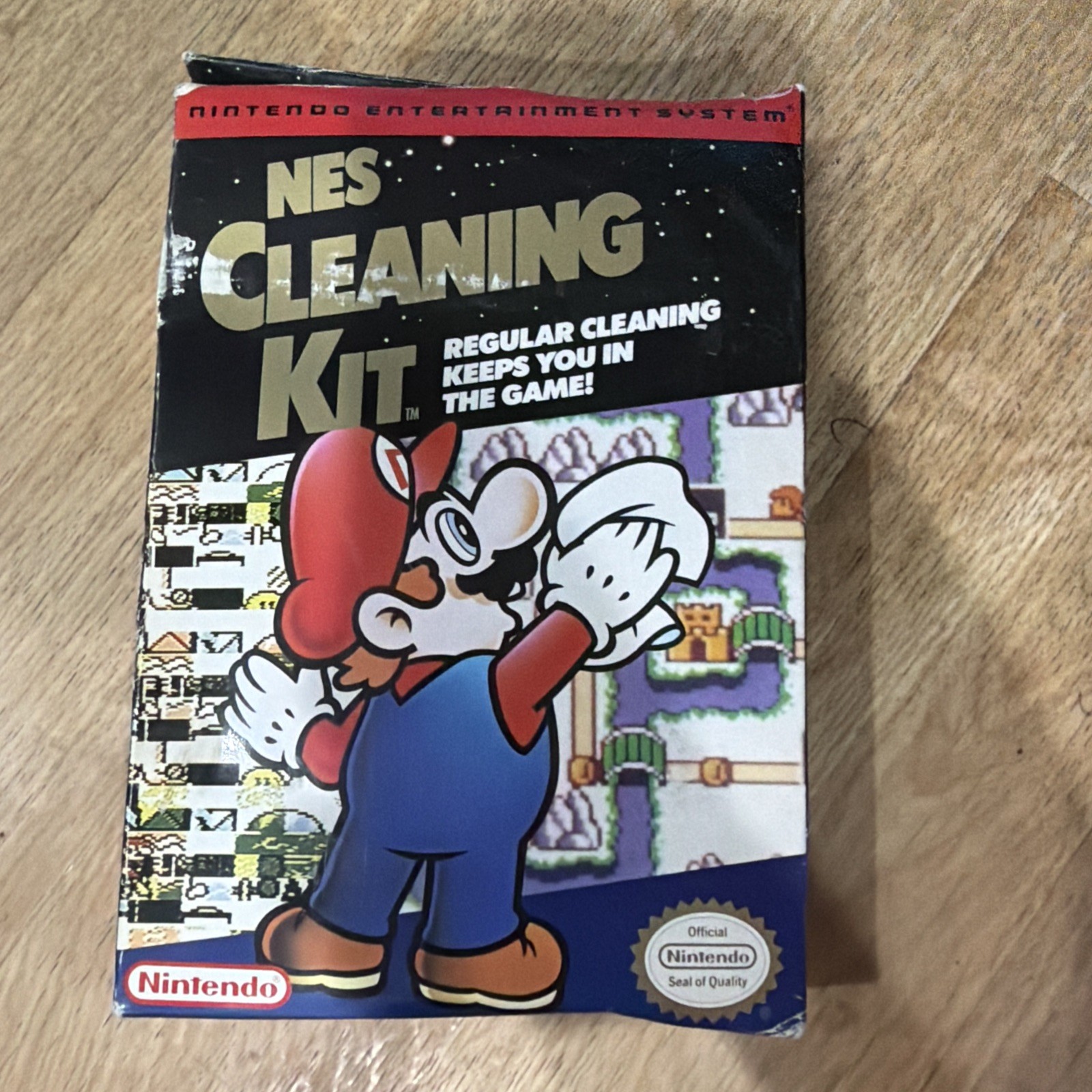 Nintendo NES OEM Cleaning Kit CIB Unused