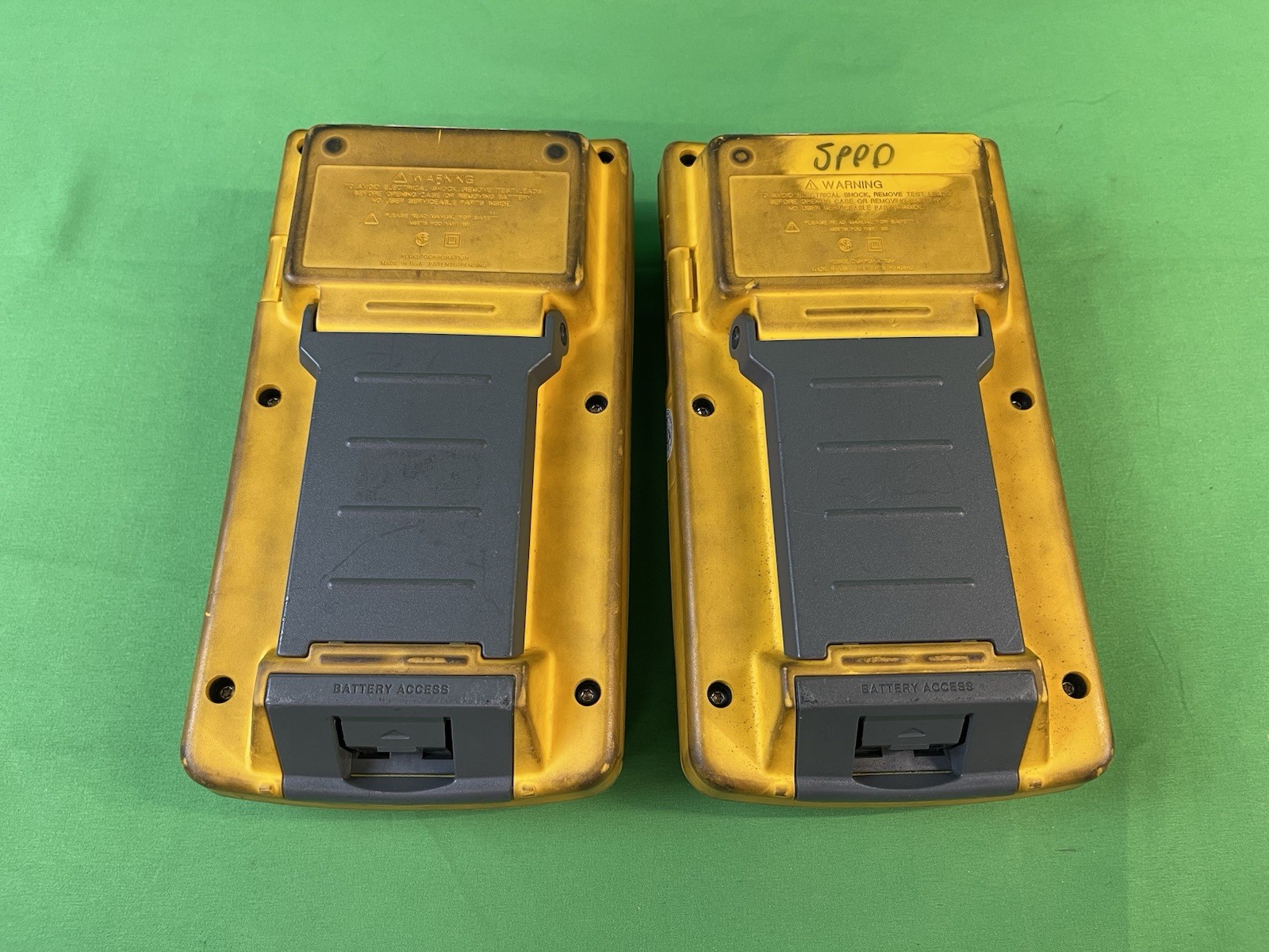 Fluke DSP-100 LAN CableMeter & DSP-SR Smart Remote Power Tested Blank Display