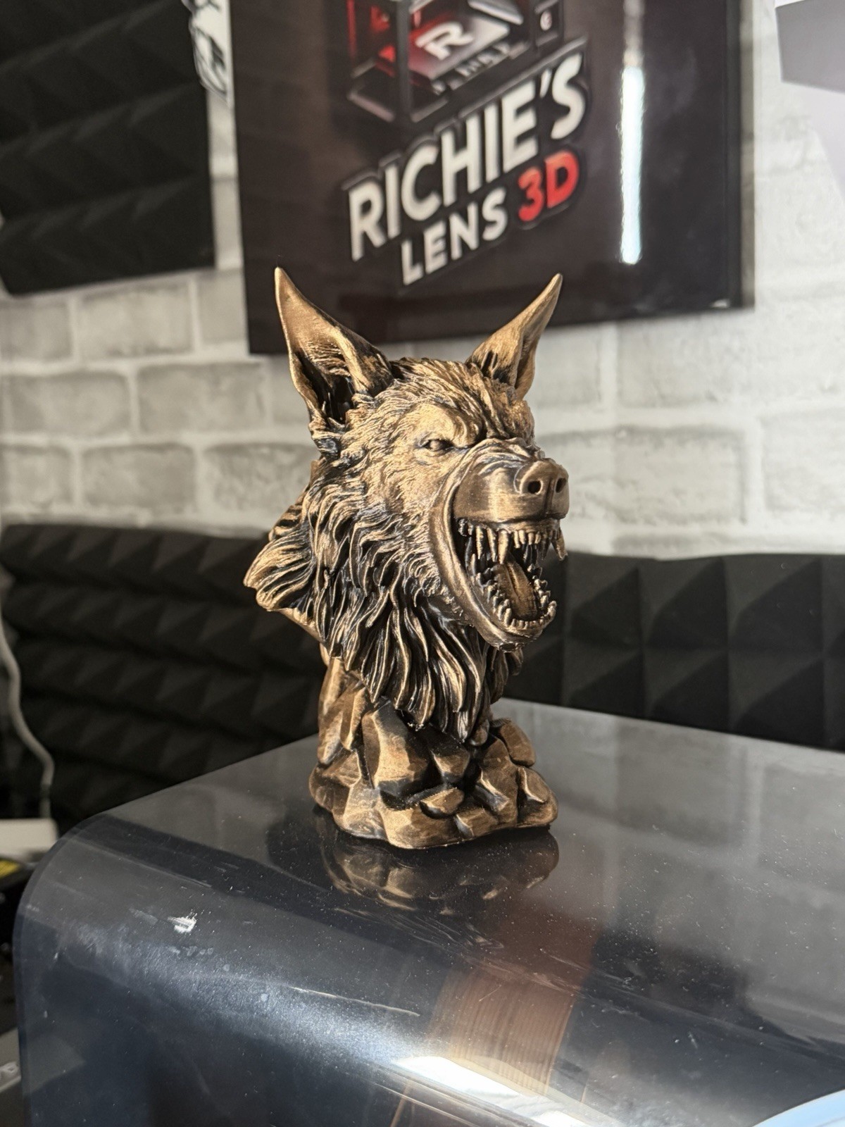 The Howling 1981 Werewolf - 3D Printed Bust.