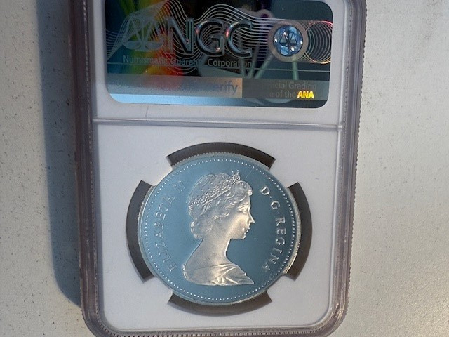 1981 CANADA $1 TRANS-CANADA PF69 ULTRA CAMEO
