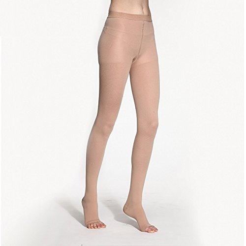 New Sheer Compression Stockings Pantyhose Moderate Support 15-20 mmHg